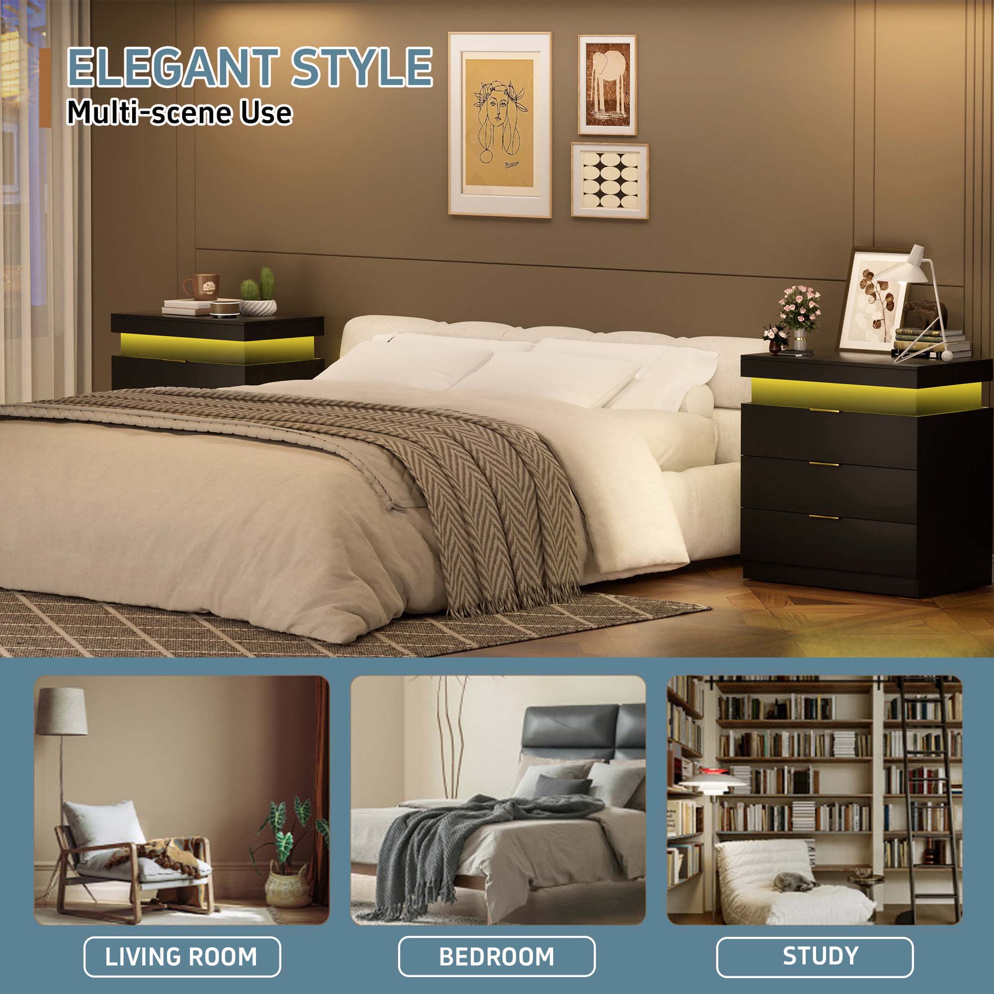 Sunrinx MG12-IF-39 nightstands - View #8