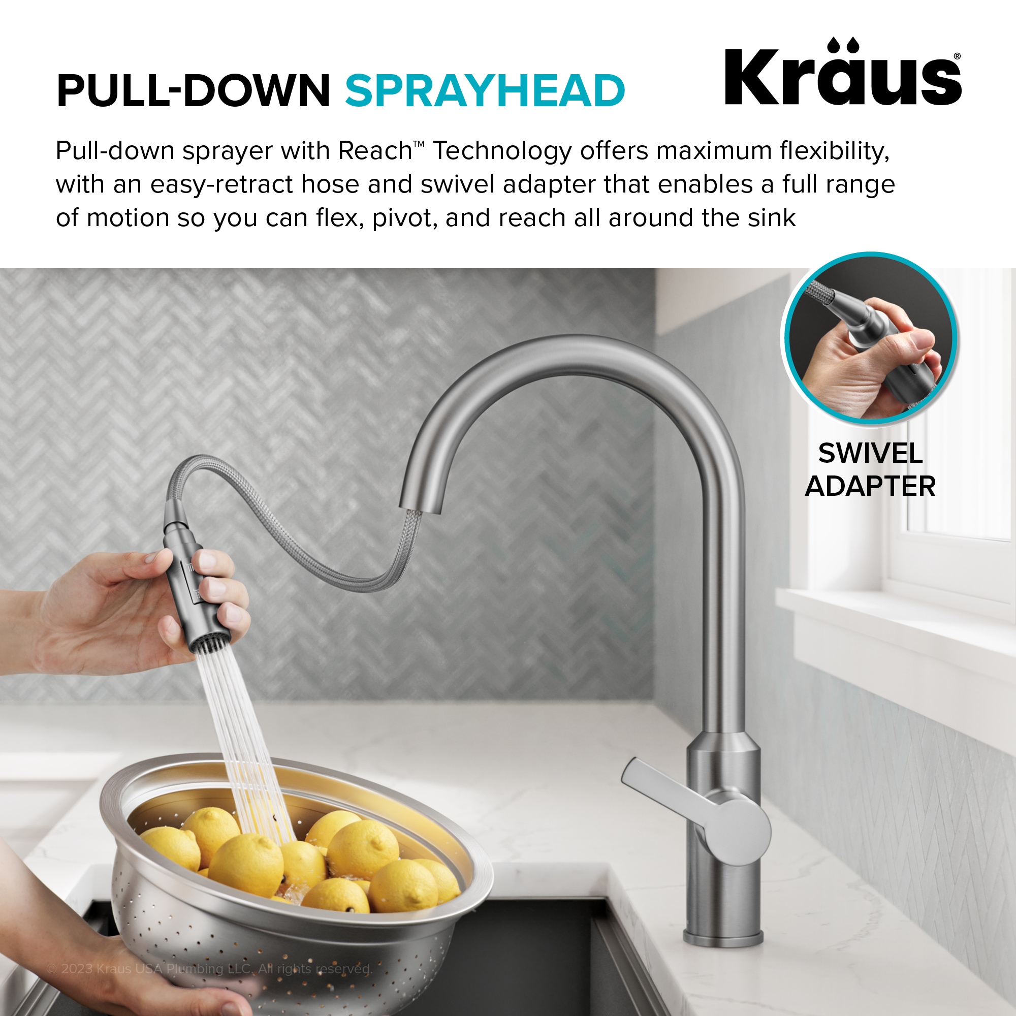 Kraus KSF-2830SFACB Kitchen-Faucets - View #11