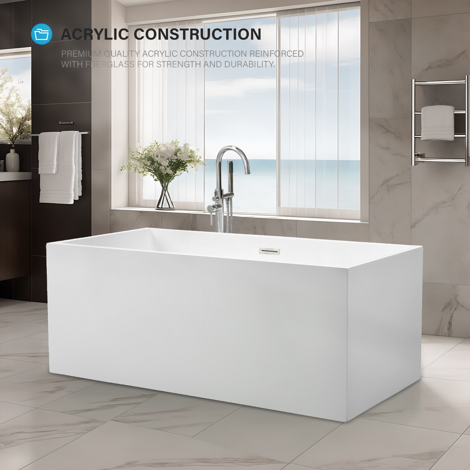 Vanity Art VA6813B-L-BN bathtubs - View #4