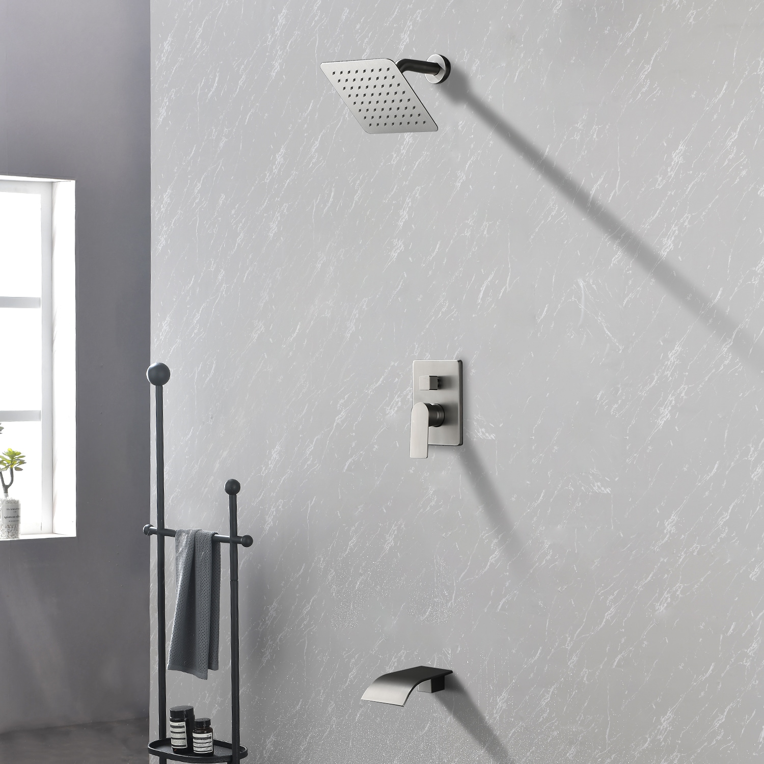 WELLFOR WA9001BG Tub-Shower-Faucets - View #3
