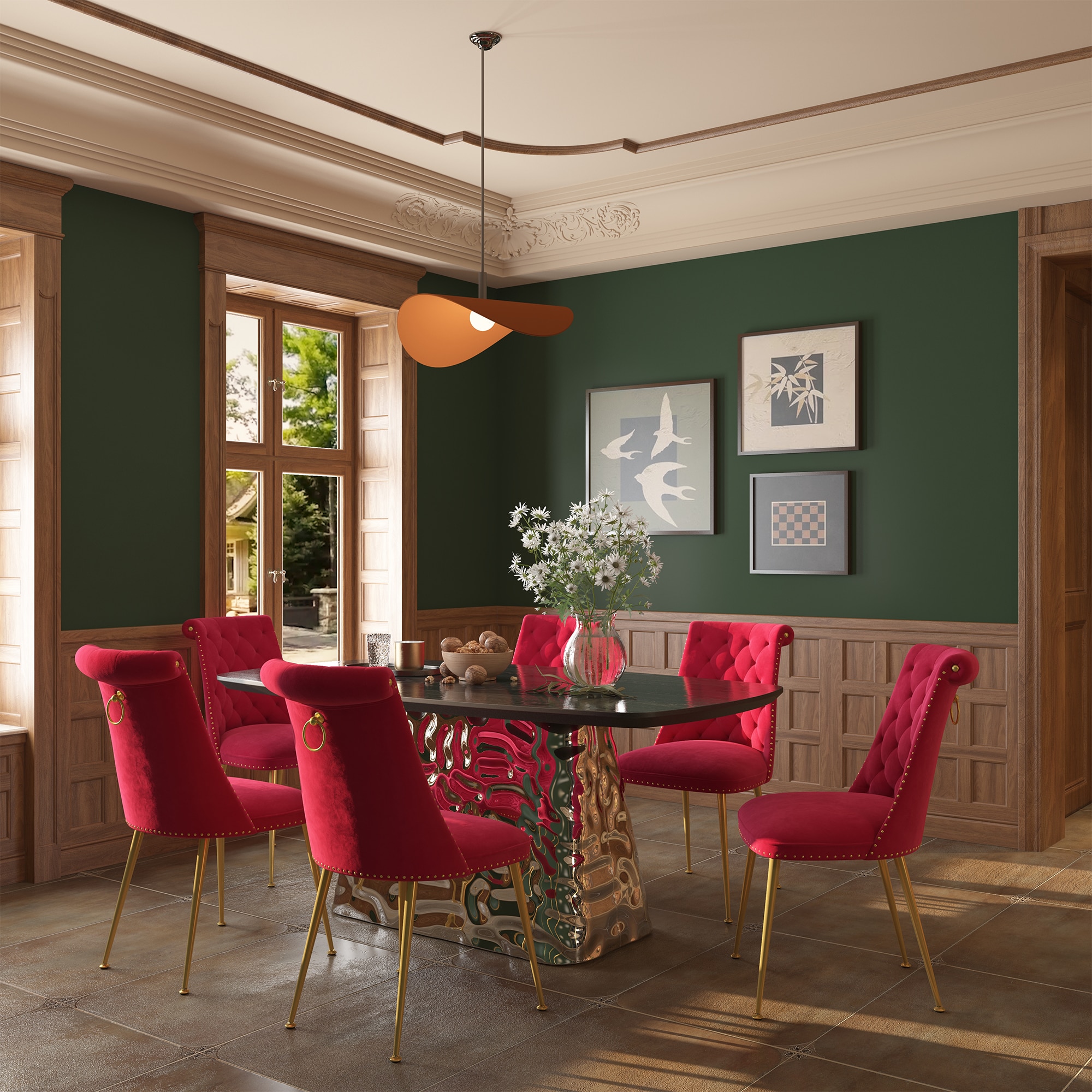 Clihome CL-1676D703ROSE Dining-Sets - View #4
