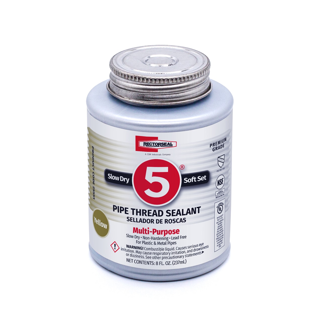 RectorSeal No. 5 Pipe Thread Sealant 9.6-fl oz Thread sealant #25551