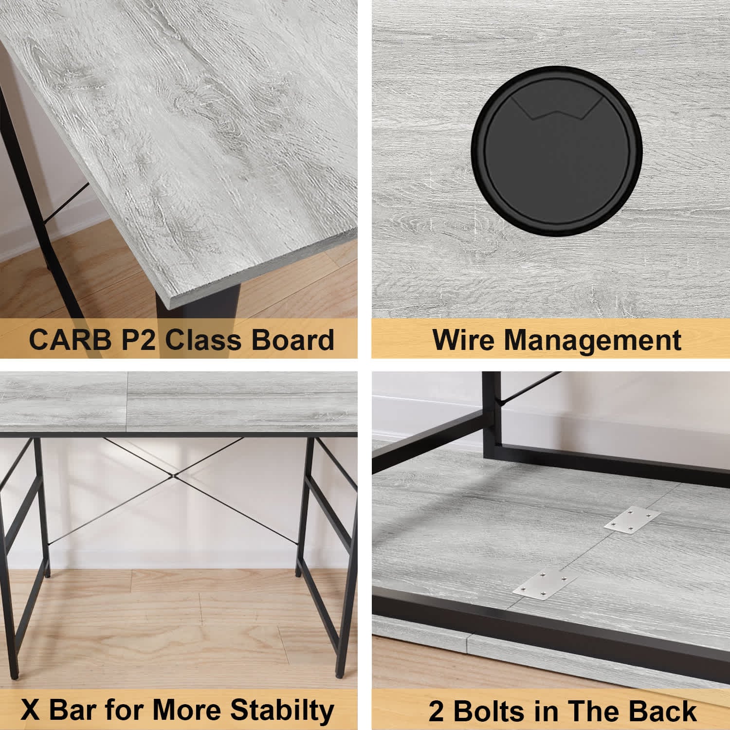Bestier LOW-15158-D31BSH desks - View #4