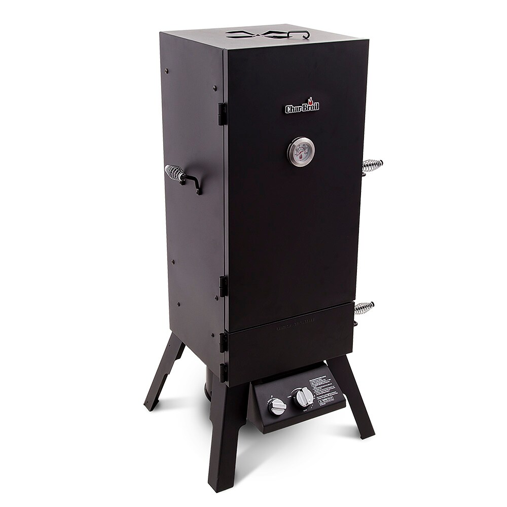 Char Broil 798 Sq in Black Gas Smoker at Lowes