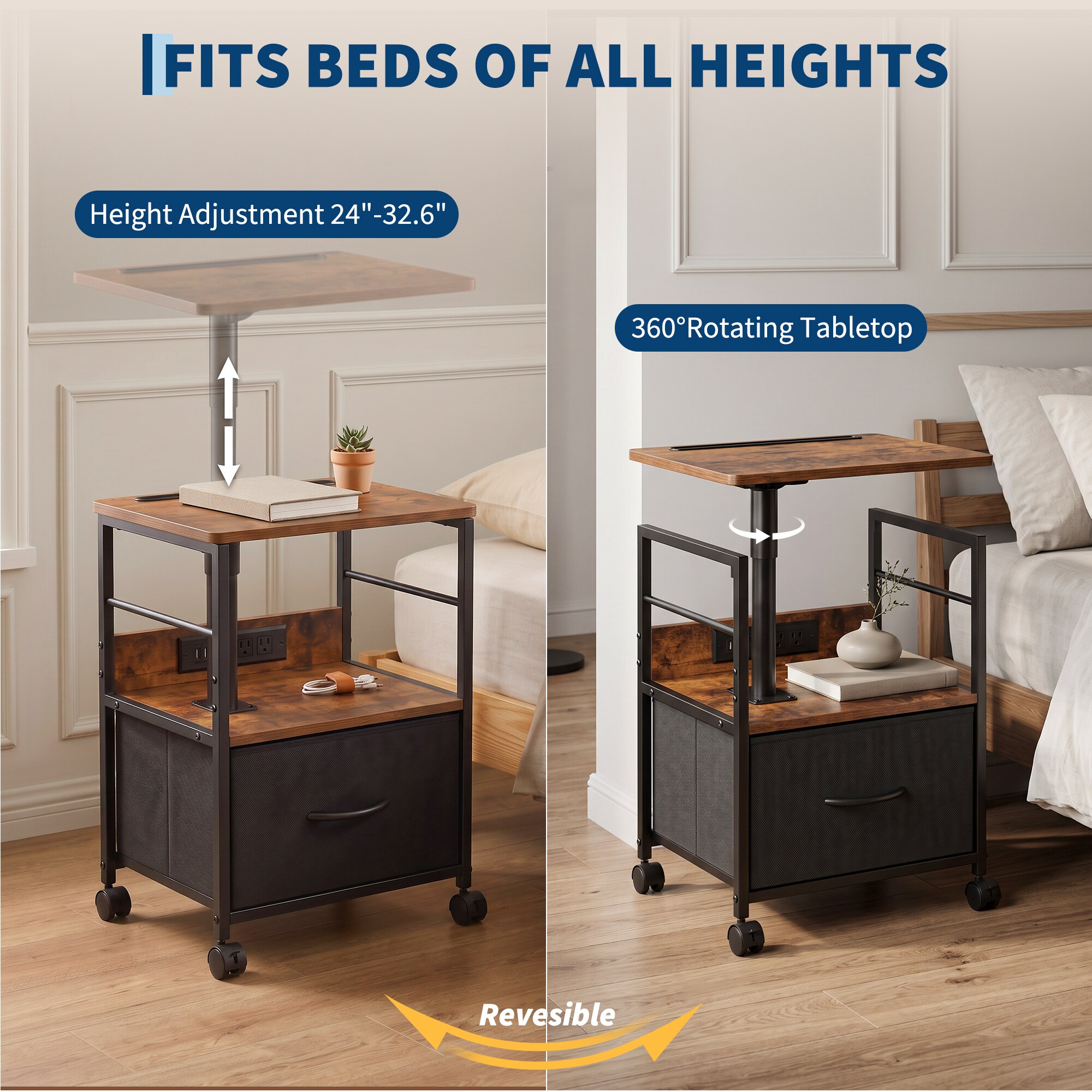 Garvee BSSGTIXQUML0NES nightstands - View #4