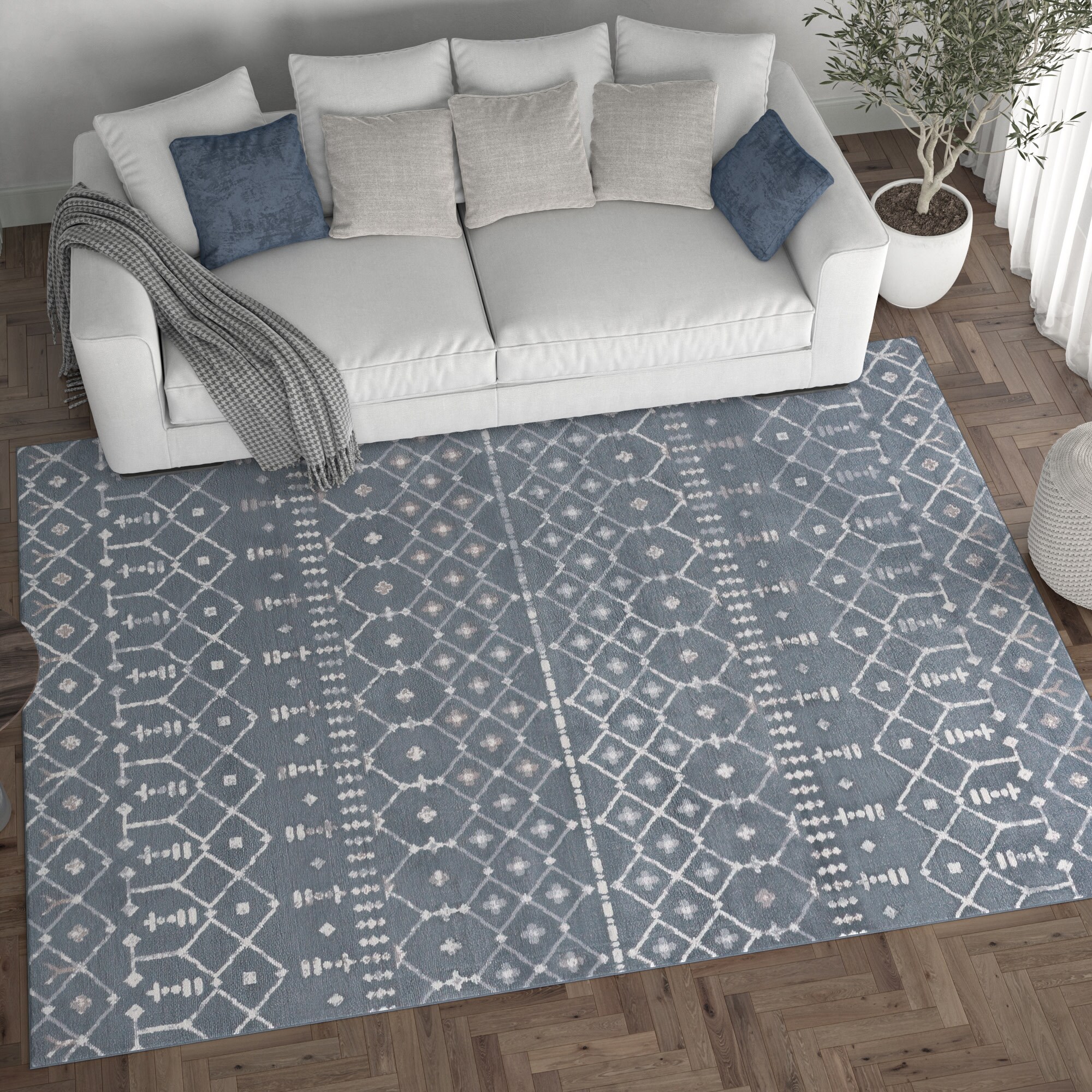 Tayse MDN3341 2X3 rugs - View #6
