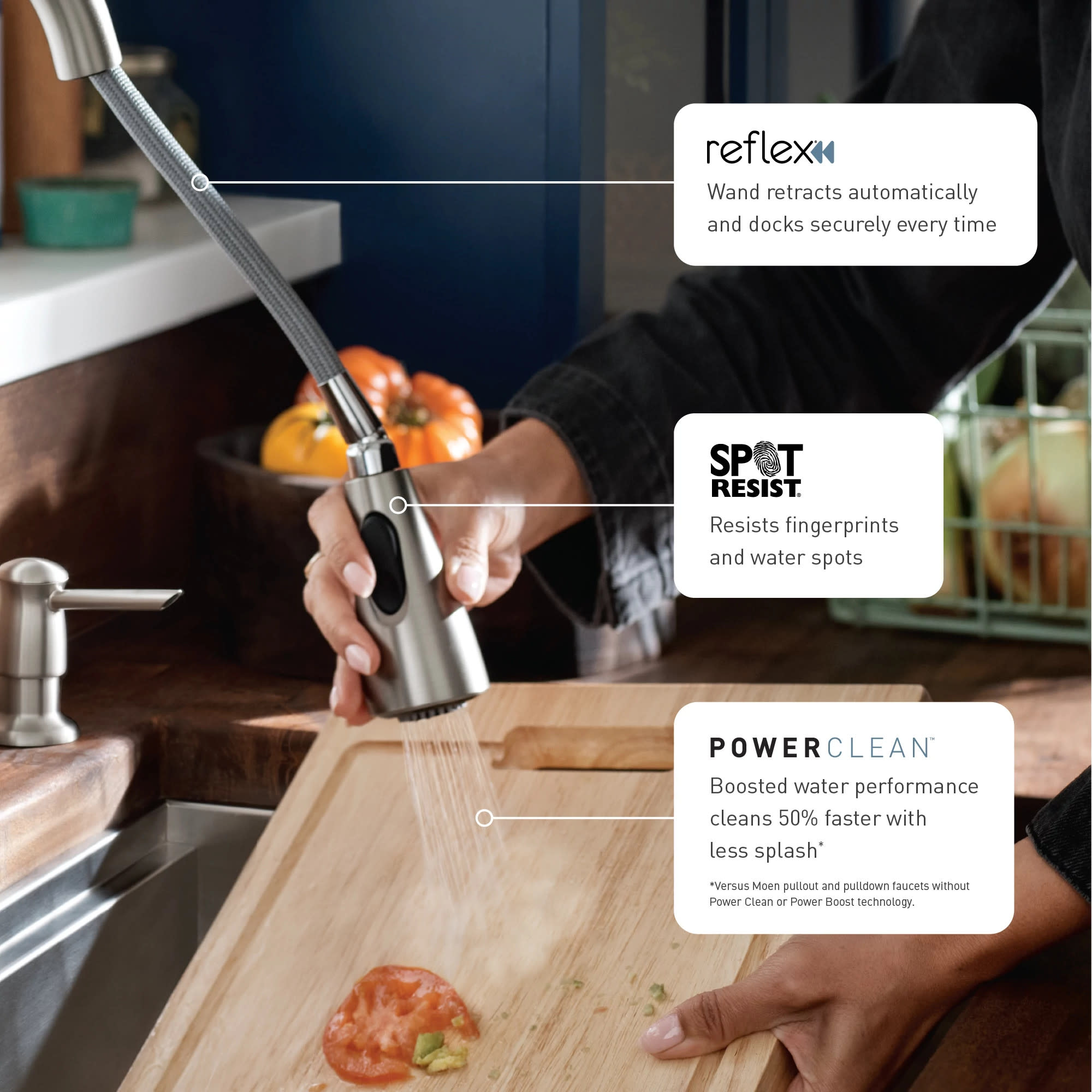 Moen 7565EWSRS Kitchen-Faucets - View #5
