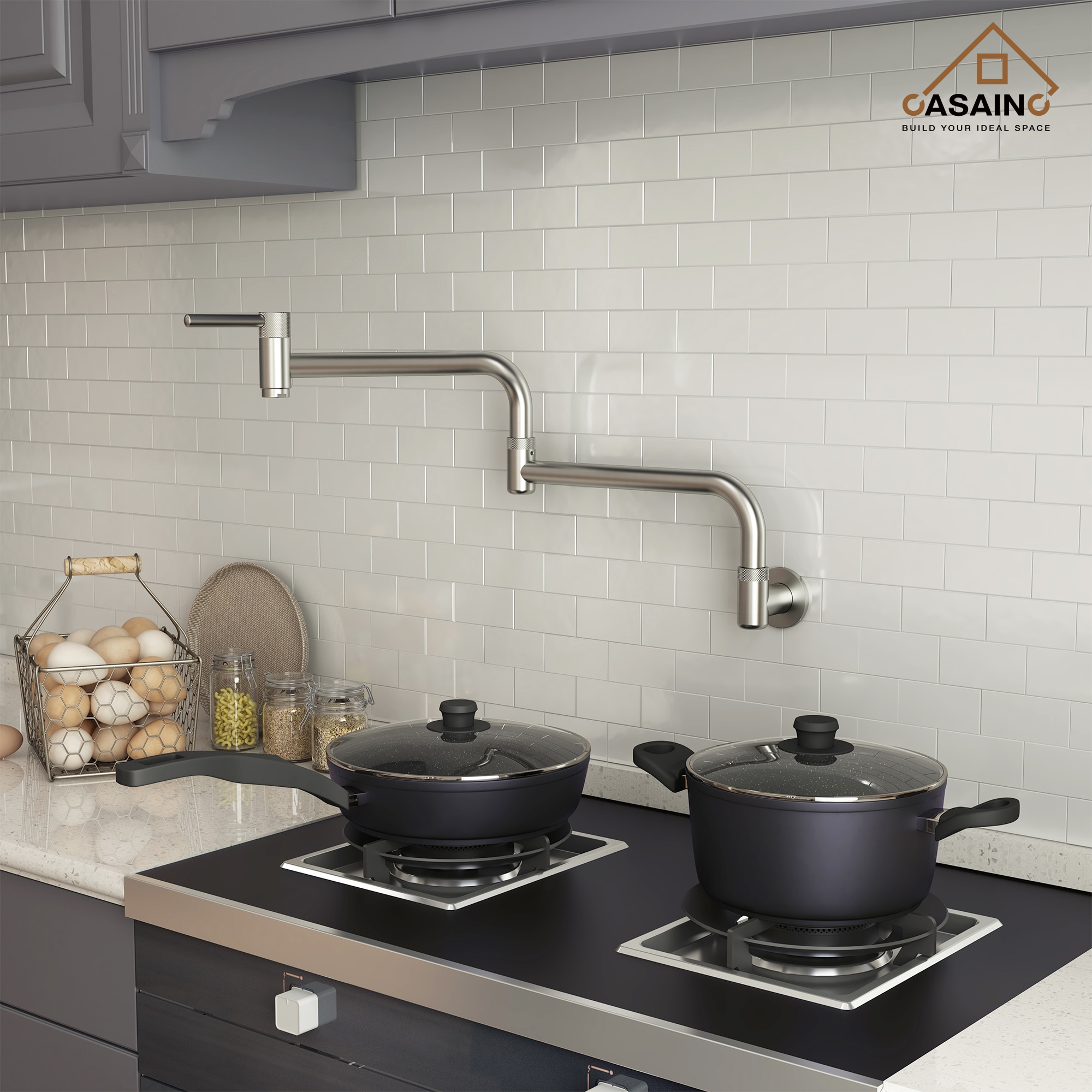 CASAINC RB0781-WE Kitchen-Faucets - View #2