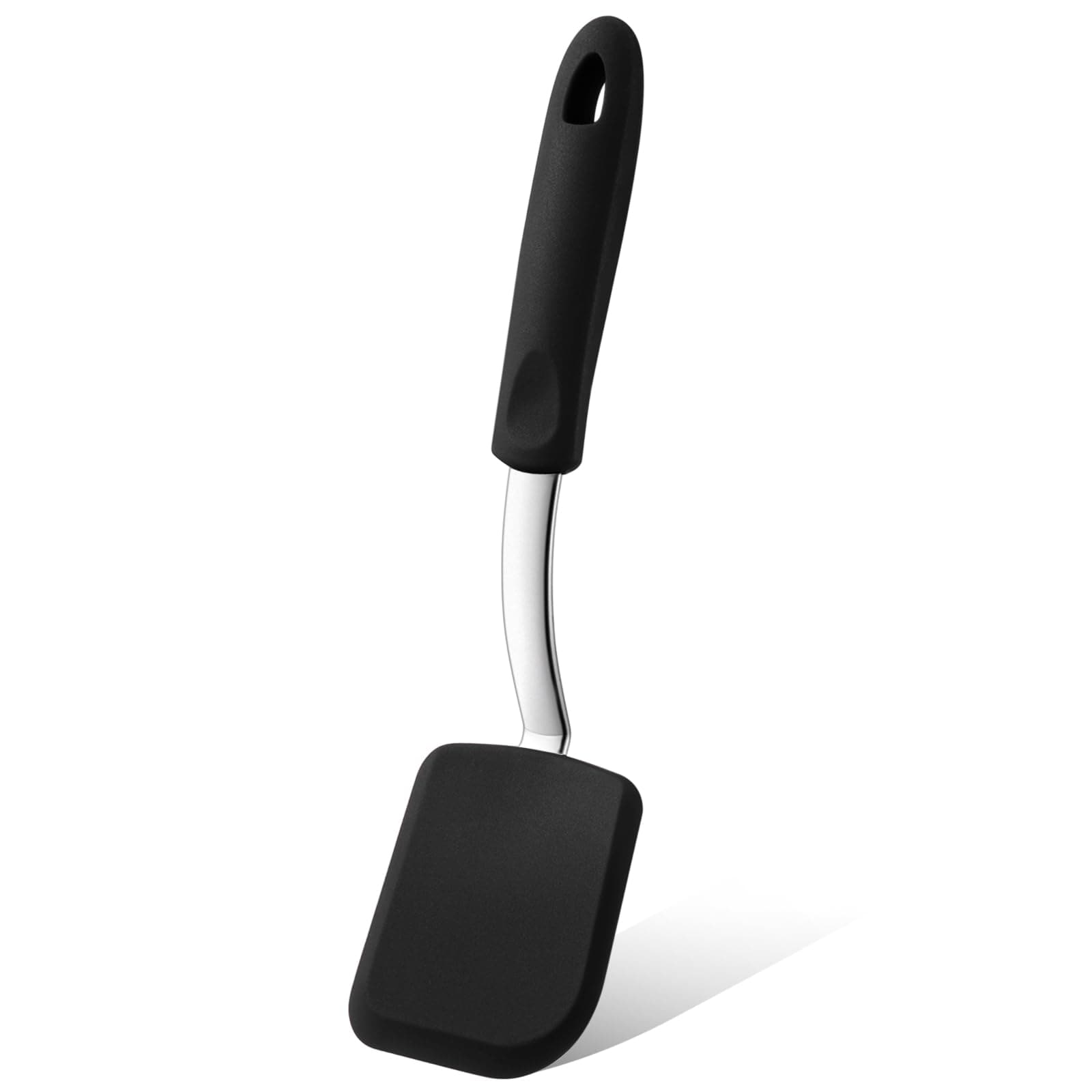 Aoibox  Small Silicone Cookie Spatula Flexible Heat Resistant 9 69 In Mini Pancake Turner for Nonstick Cookware