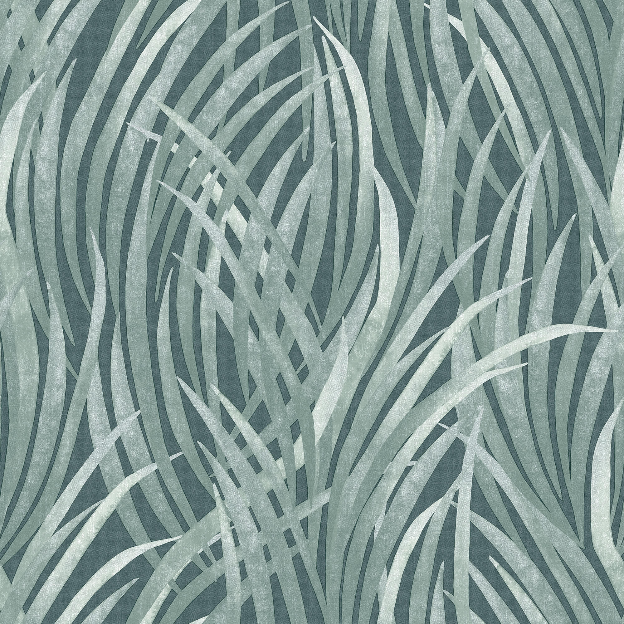 Veer Decor - Adelia Tall Grass Dark Green Wallpaper