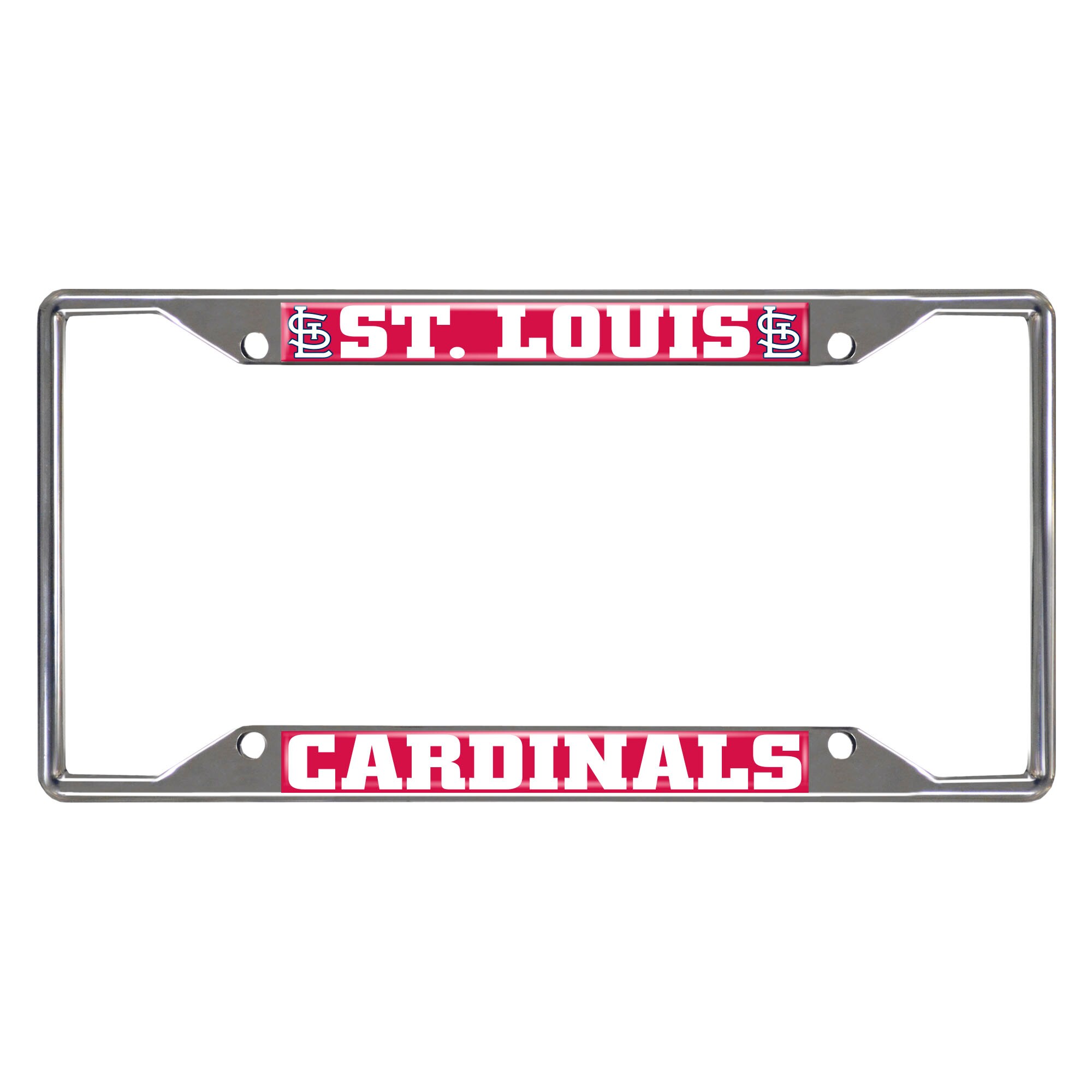 Red St. Louis Cardinals Home Plate Pet Bowl 