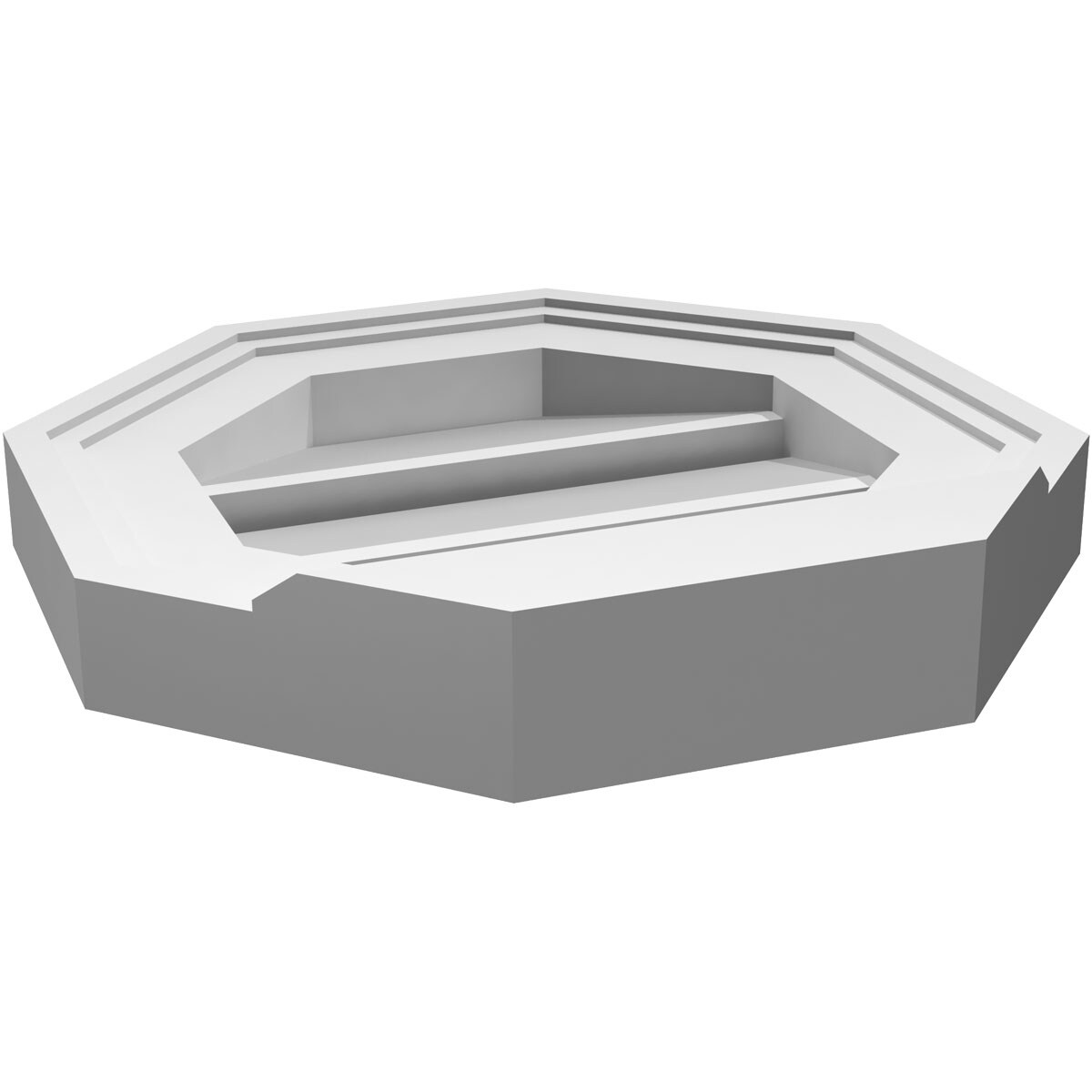 Ekena Millwork GVPOC12X1203SF Gable-Vents - View #5