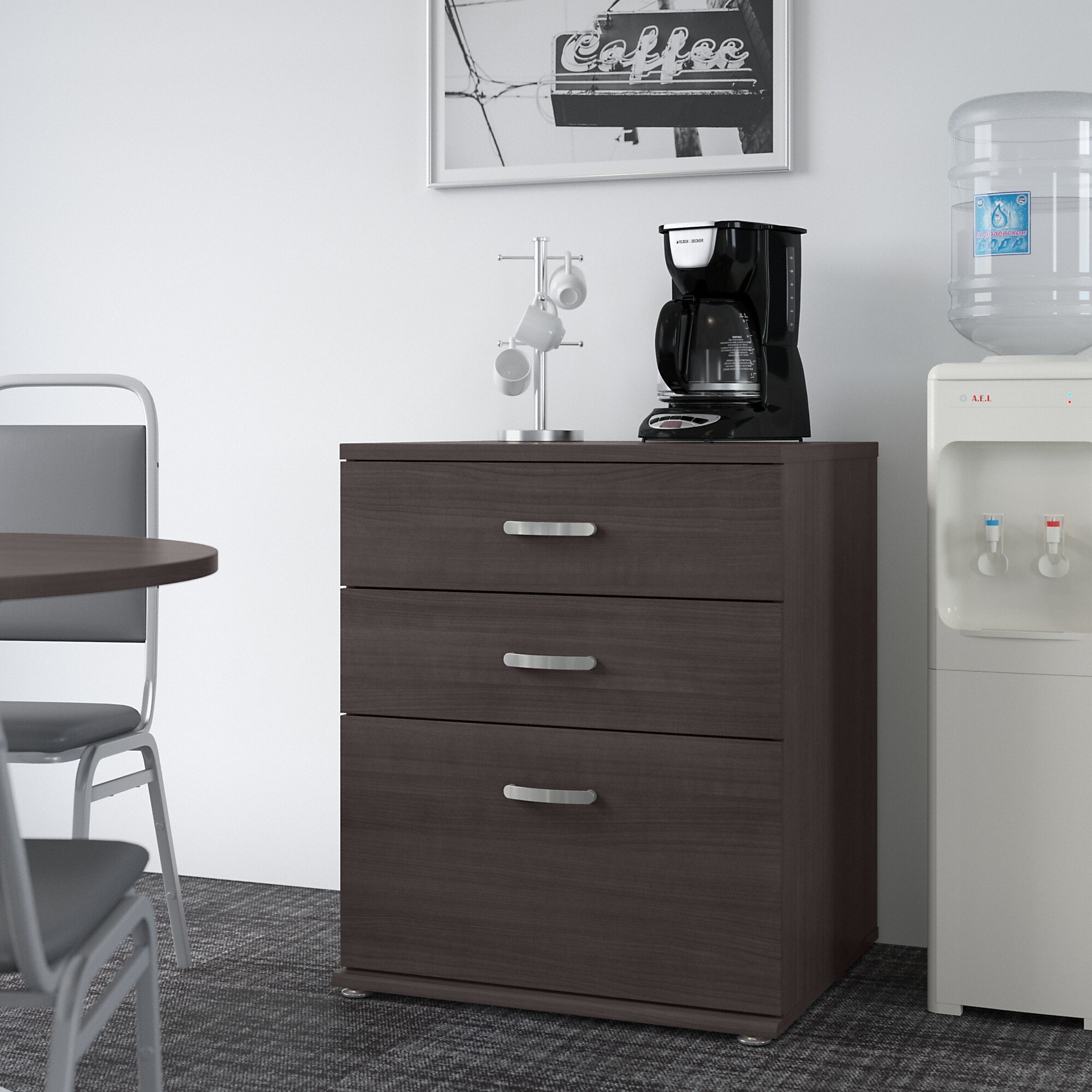 Bush Business Furniture UNS328SG Utility-Storage-Cabinets - View #2