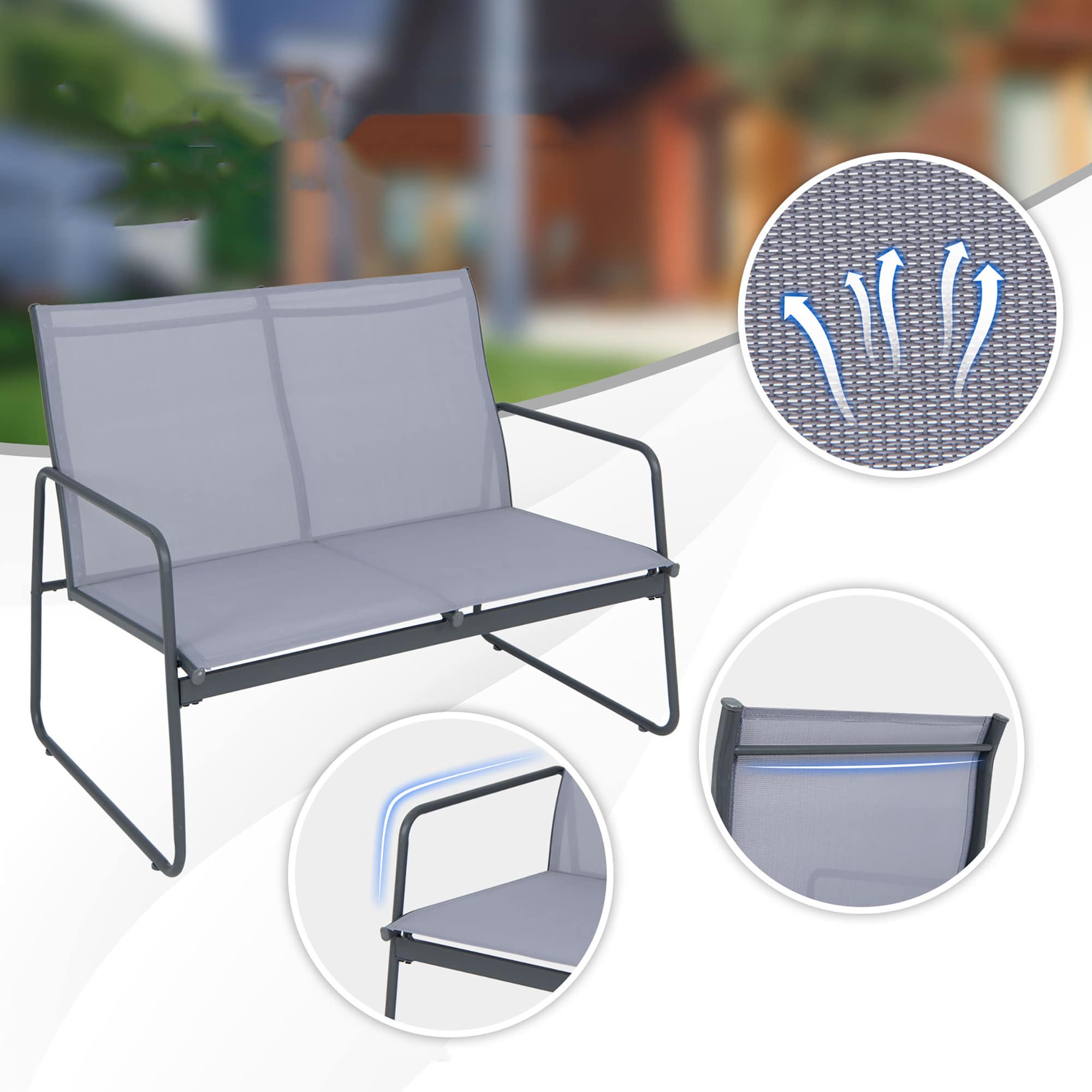 Costway NP10408 Patio-Conversation-Sets - View #2