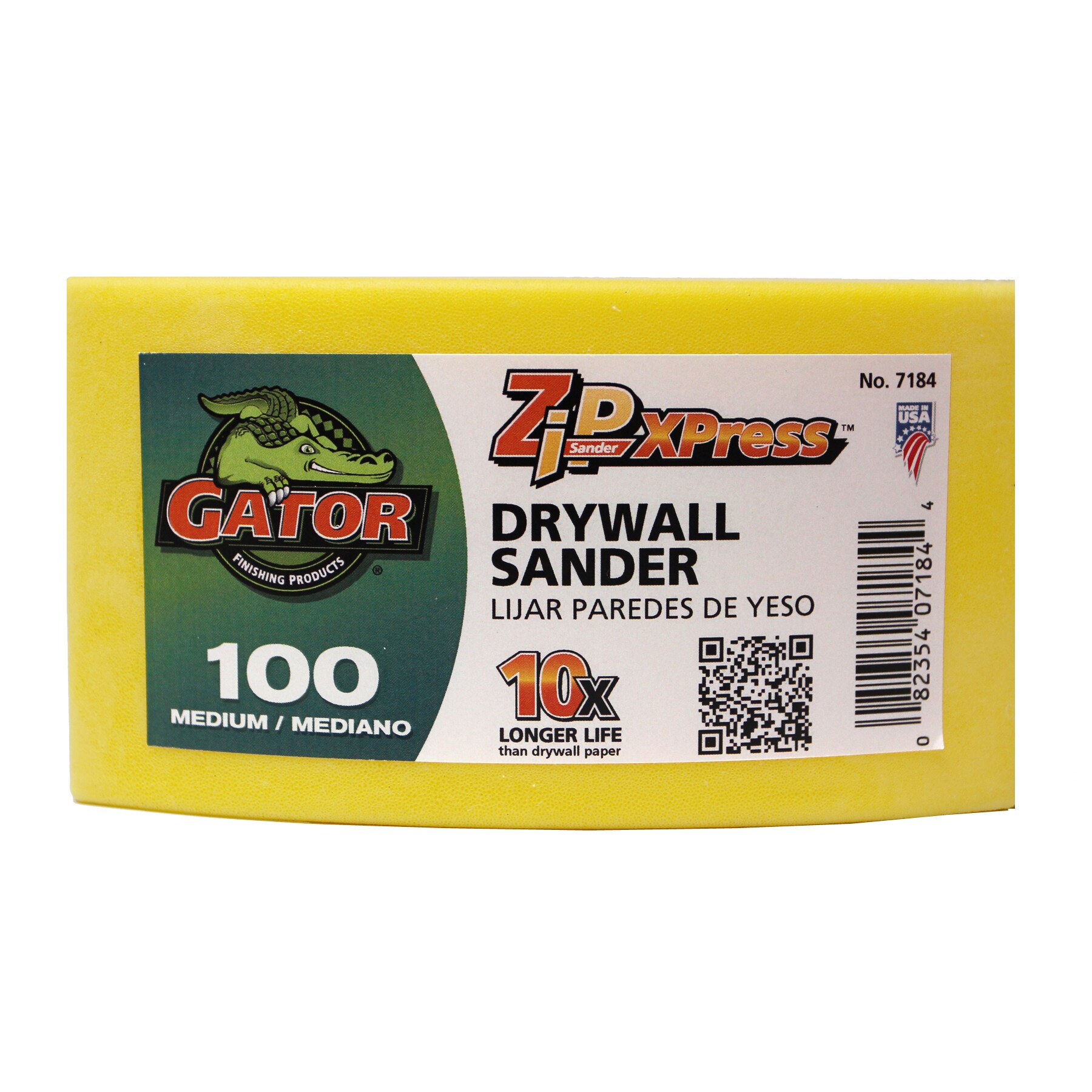 Gator ZIPXPRESS SANDING BLOCK 100 GRIT 4.75-in