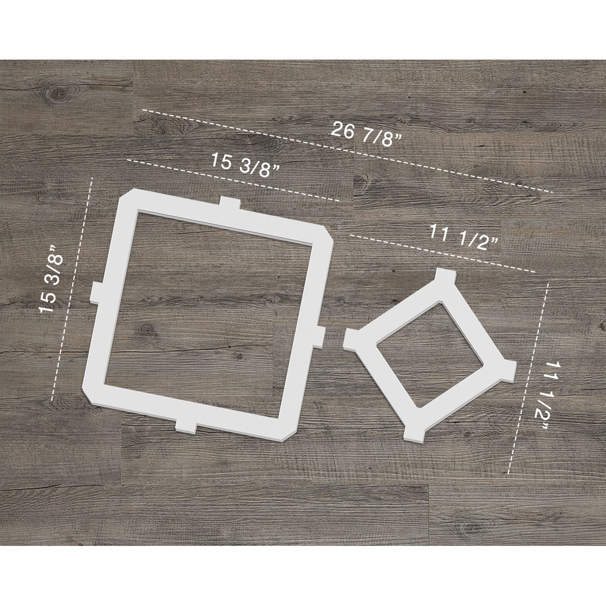 Ekena Millwork WALP16X16ARC Wall-Panels - View #2