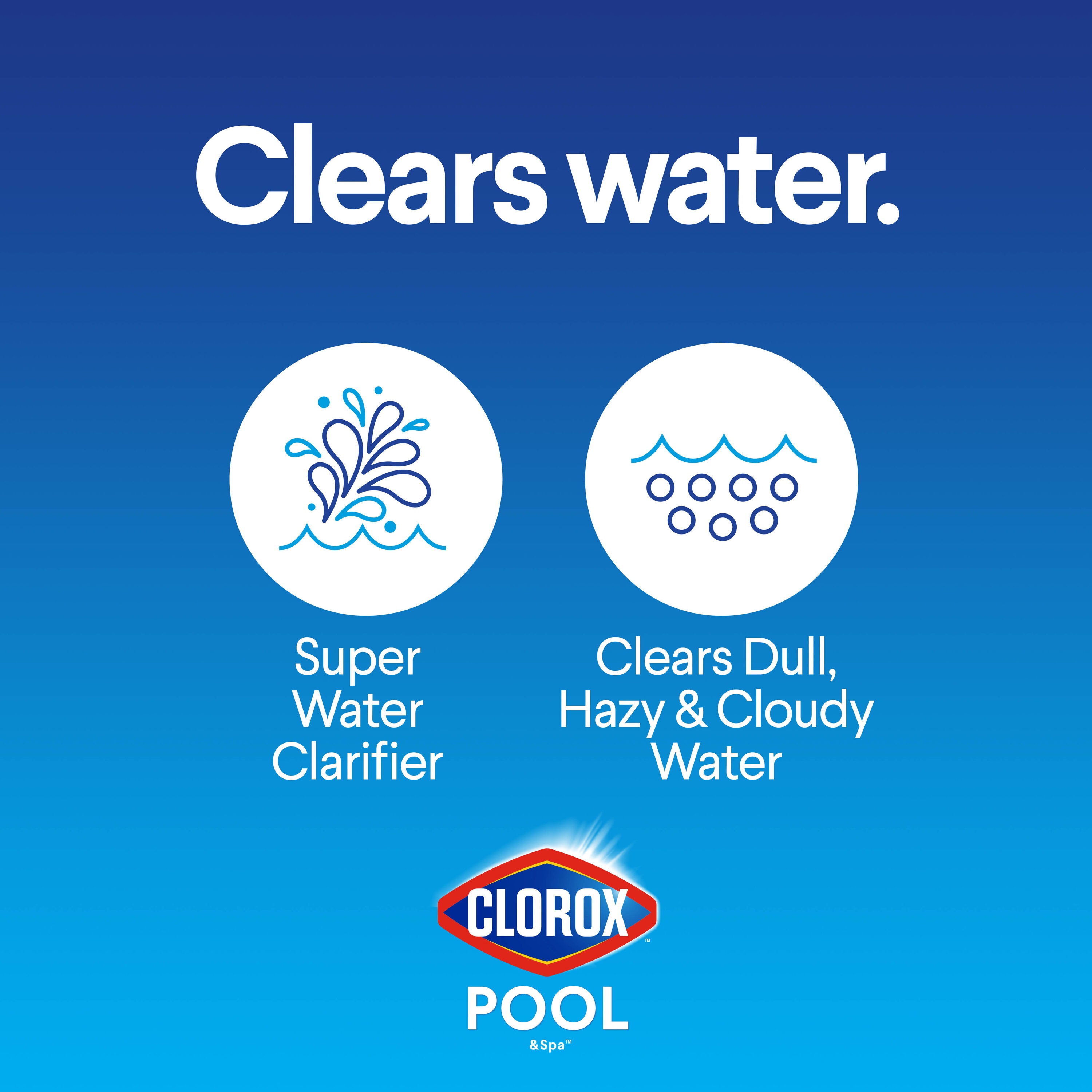 Clorox Pool&Spa 32-oz Spa Clarifier in the Hot Tub & Spa Chemicals  department at