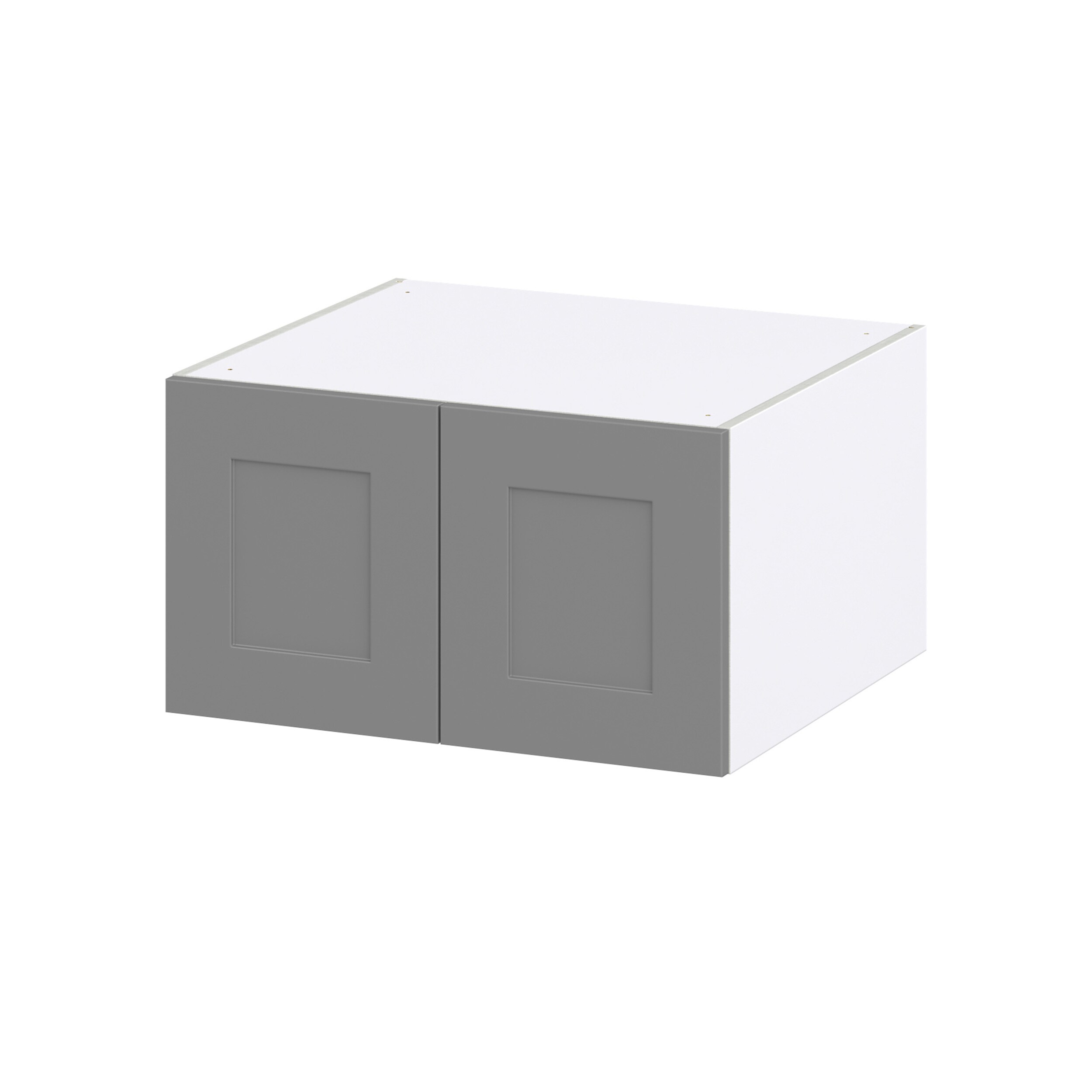 Hugo&Borg DSW271524-BM Beaumont 27-in W x 15-in H x 24-in D Slate Gray Wall Fully assembled Cabinet (Recessed Panel Shaker)