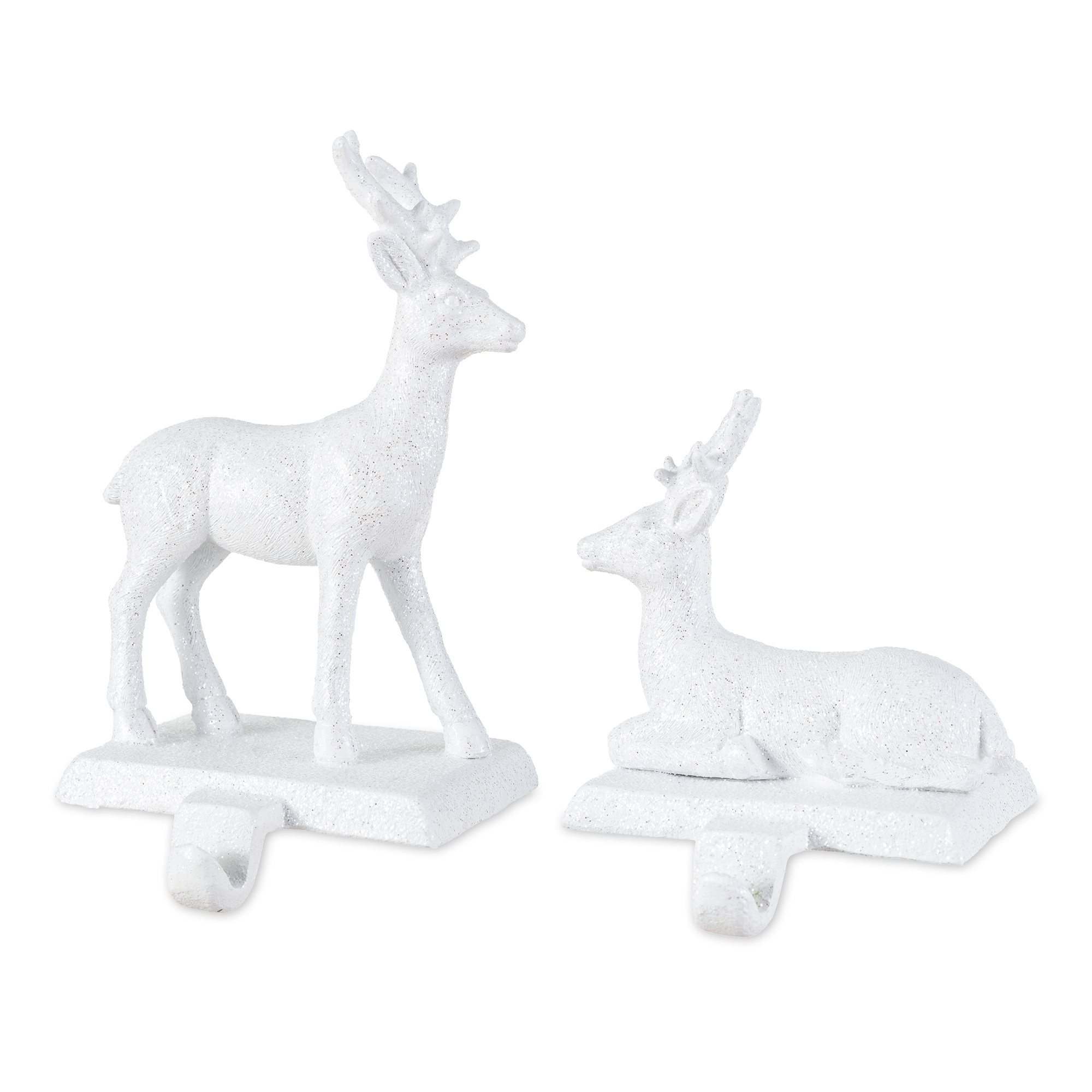 Glitzhome 7.28-in Resin Deer Christmas Door Decoration