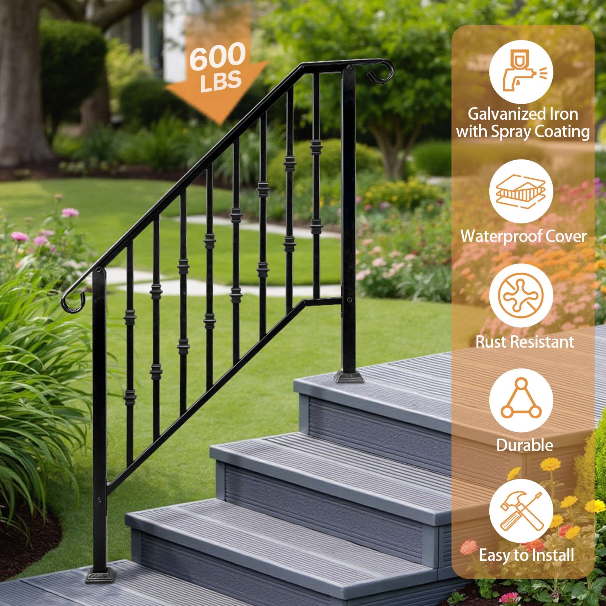 Wudkey L4-ZS5X0Q Interior-Stairpart-Railing - View #4