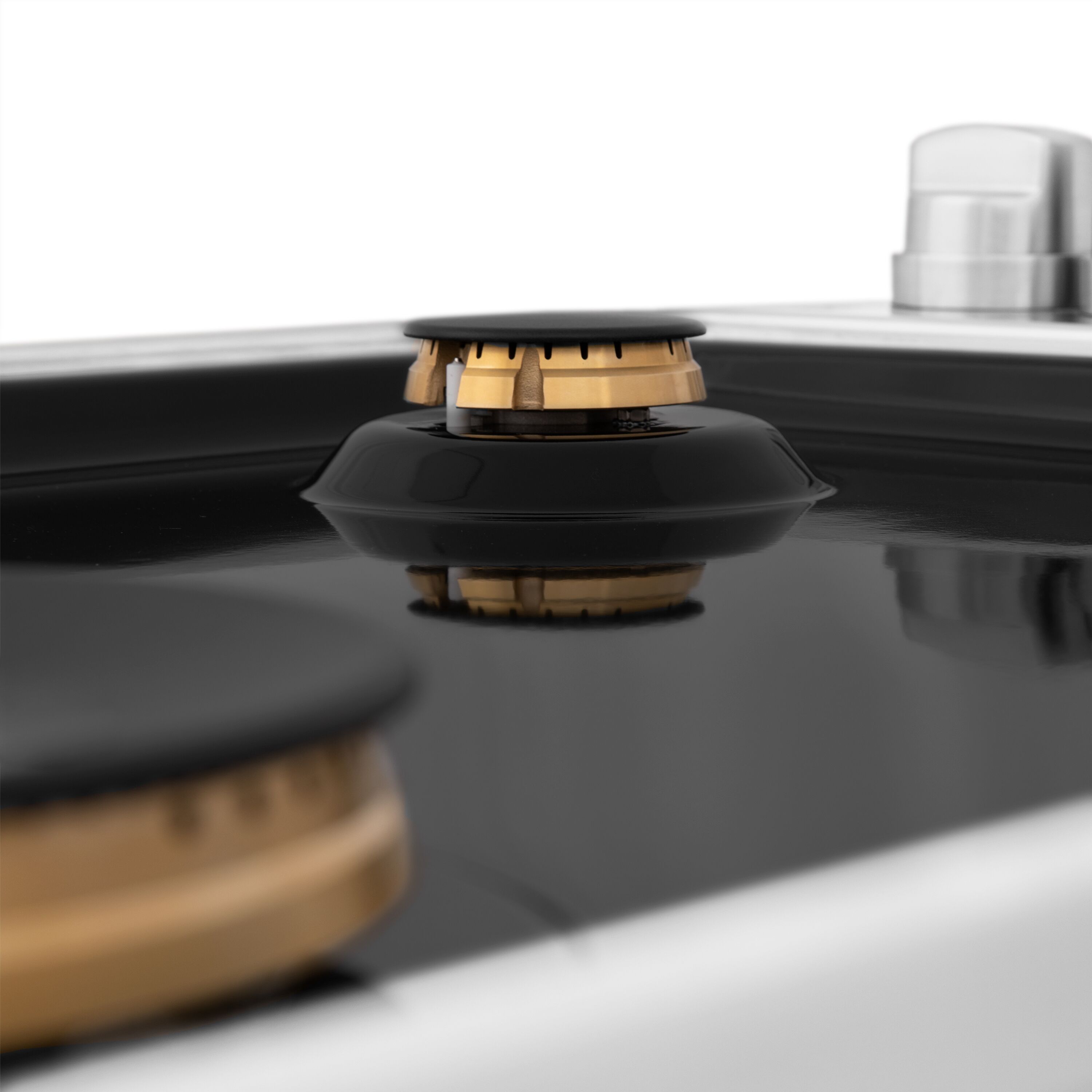 ZLINE 30" Stainless Steel Gas Cooktop with 4 Brass Burners