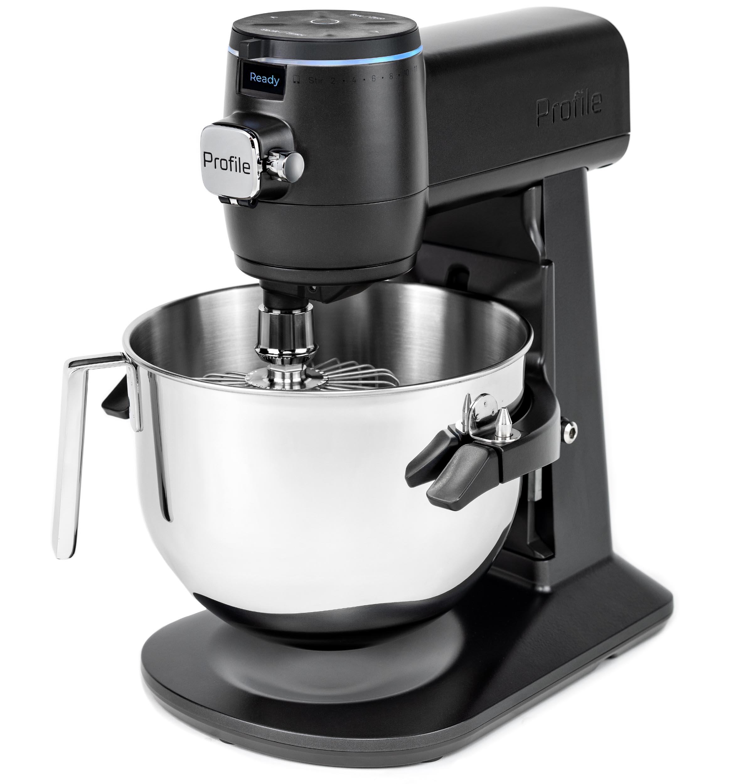 GE P8MSASS6TBB Black 7-Quarts Commercial/Residential Bowl-lift Stand Mixer