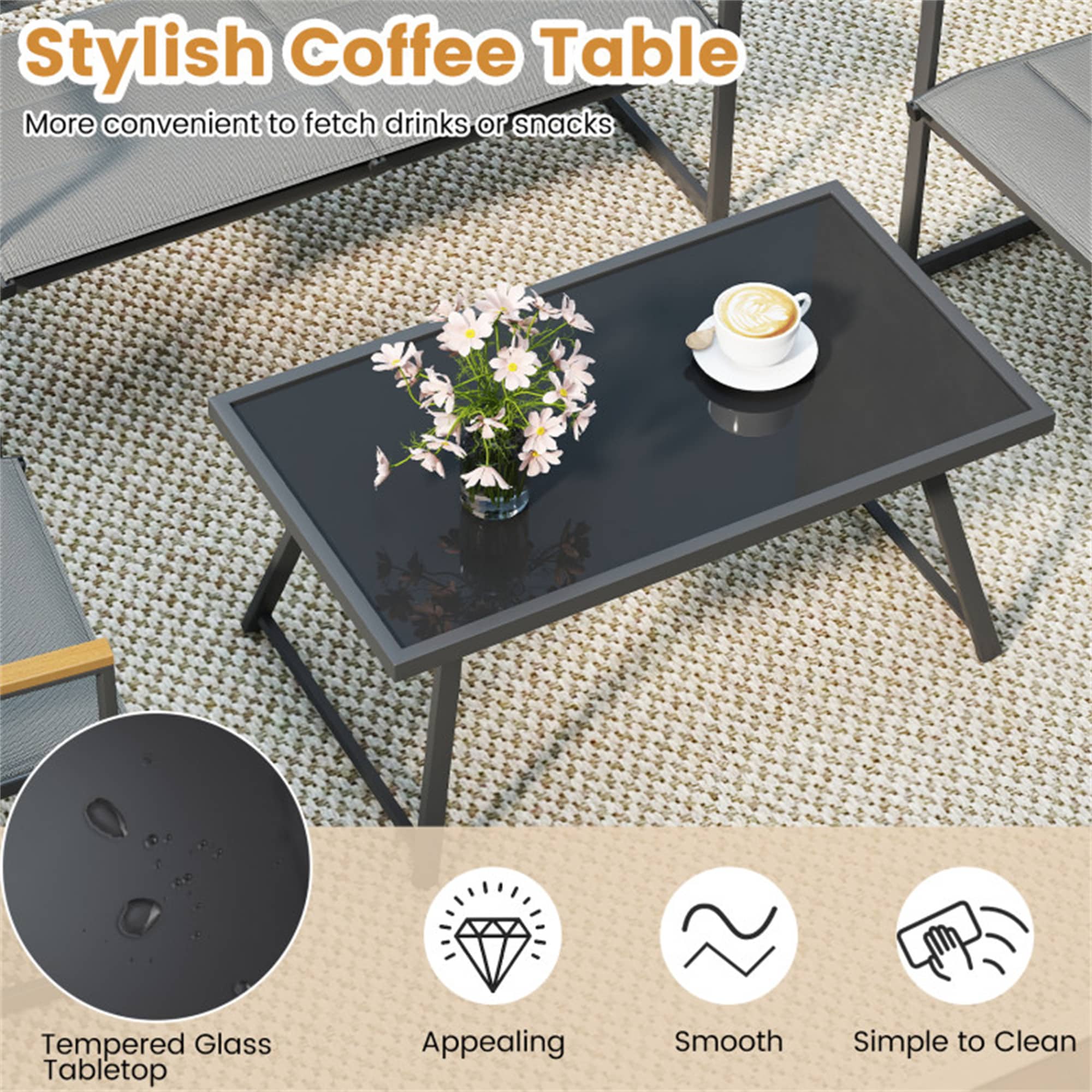 BABOOM BOM-2143DK+-CO Patio-Conversation-Sets - View #9