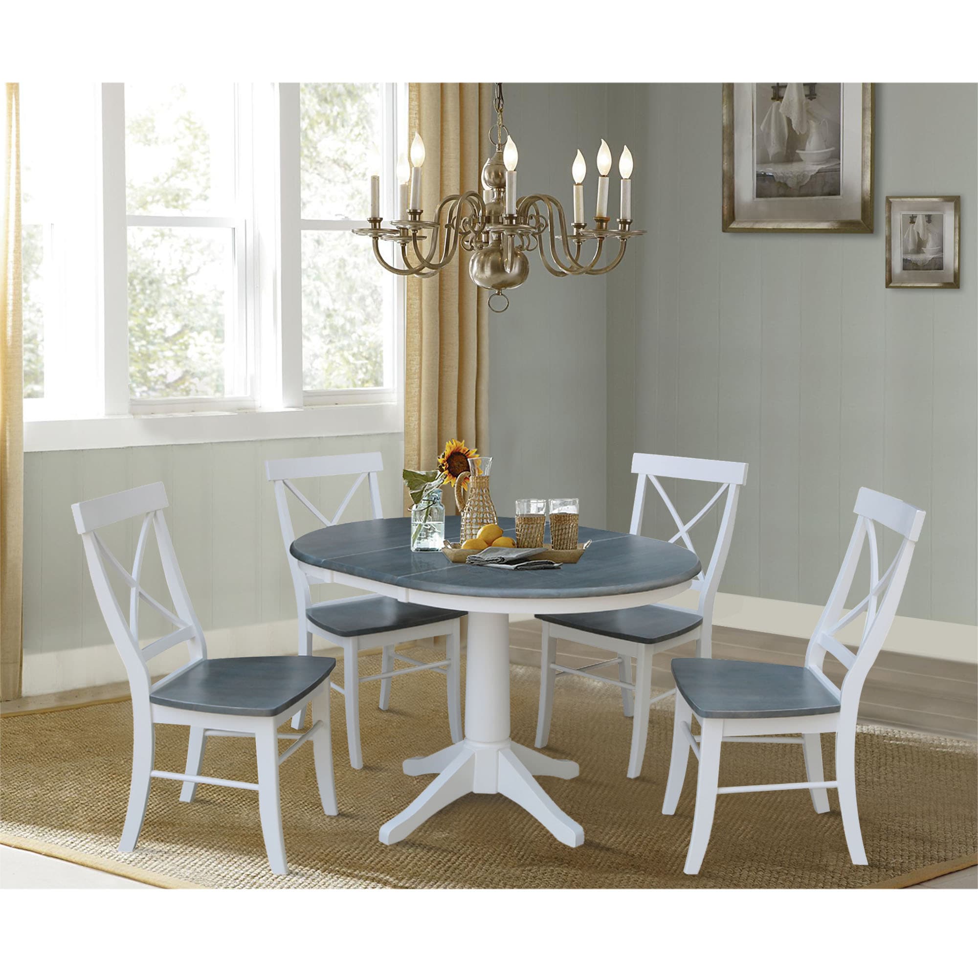 International Concepts K05-36RXT-27B-C613-4 Dining-Sets - View #2