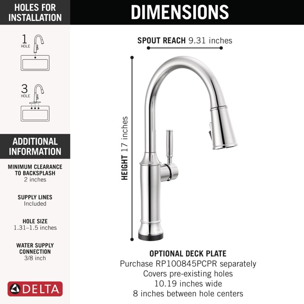 Delta 9184TL-PR-DST Kitchen-Faucets - View #7