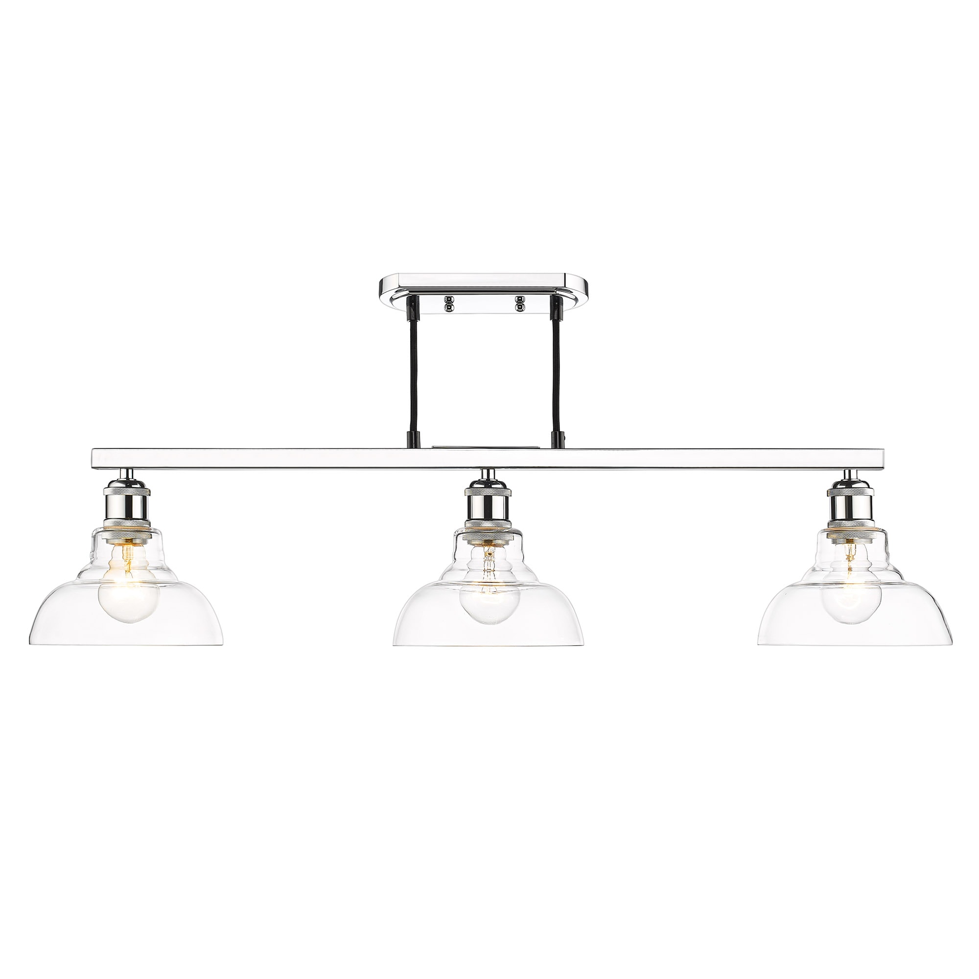 Golden Lighting 0305-LP CH-CLR Pendant-Lights - View #5