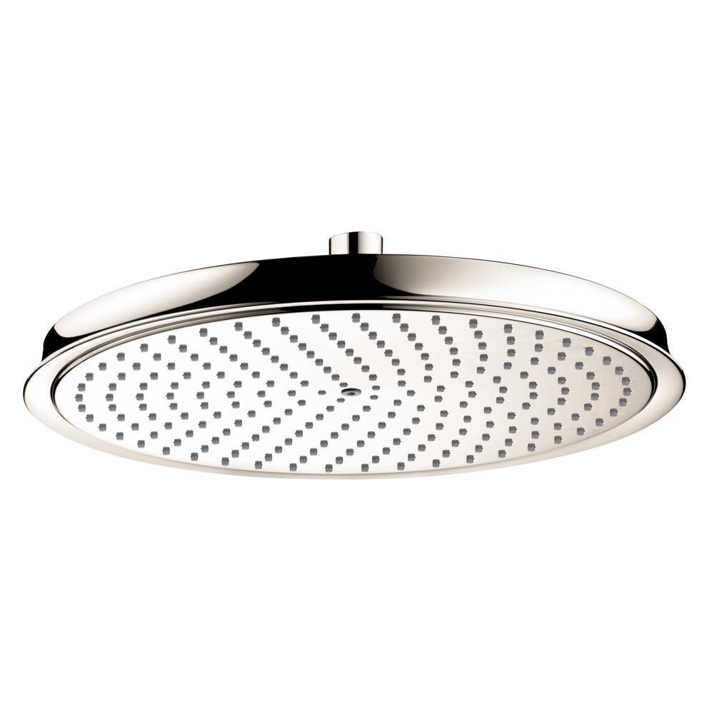Hansgrohe 28428831 Raindance 1.0 -Spray Polished nickel 12.0-in Round Fixed Rain Shower Head 2.5 GPM