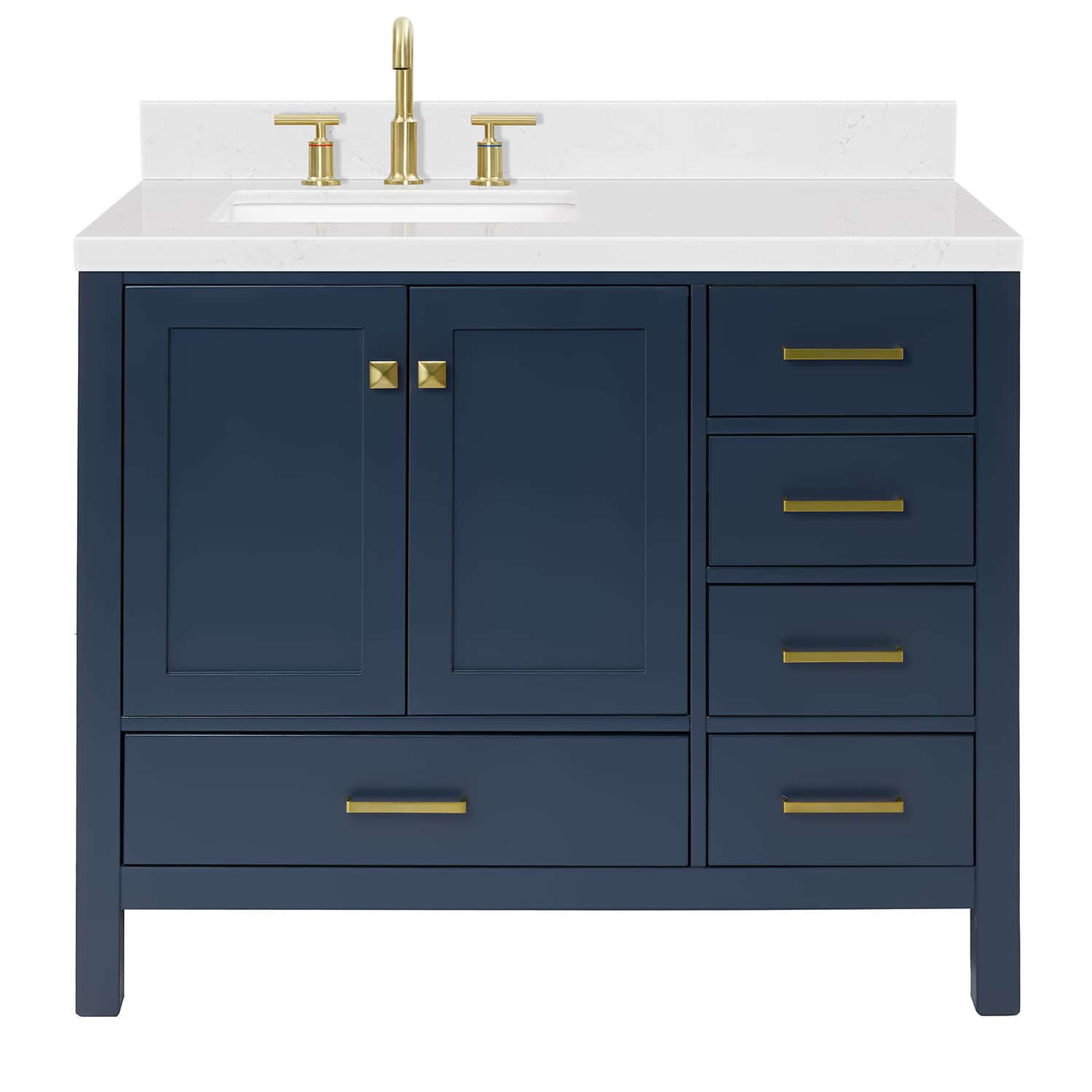 ARIEL A042SLCQRVOMNB Bath-Vanity-Combo - View #2