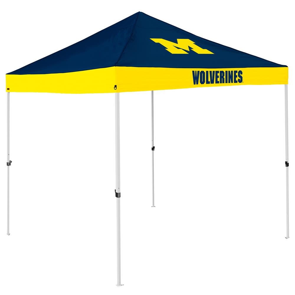 Logo Brands 171-39E 9-Feet x 9-Feet Square Team Color Pop-up canopy