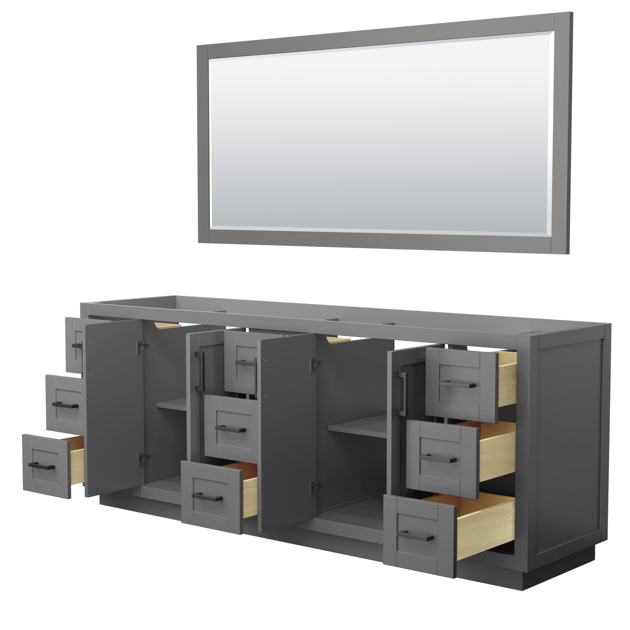 Wyndham Collection WCF292984DGBCXSXXM70 vanities - View #2