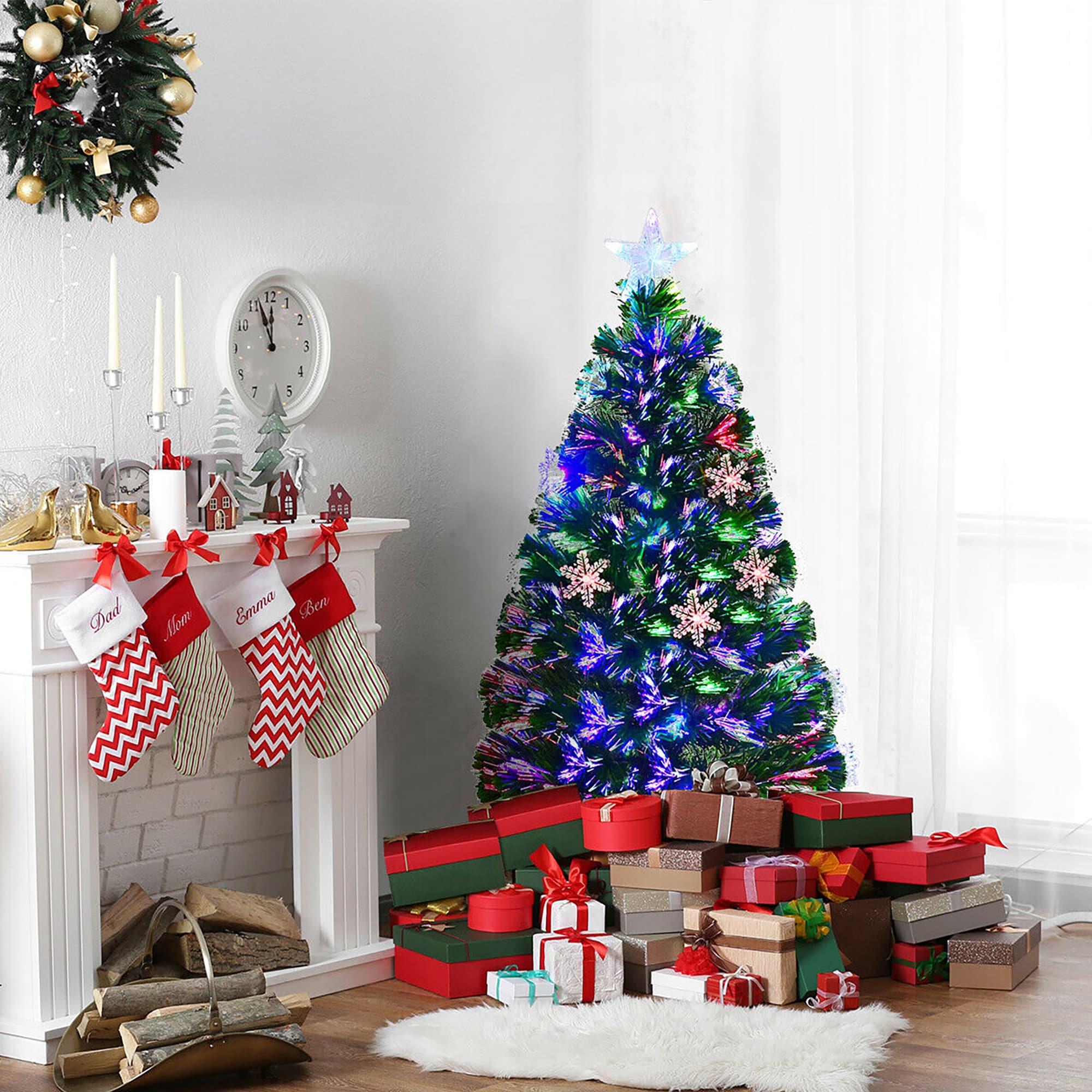 Forclover ALHY-27CM4 Artificial-Christmas-Trees - View #2