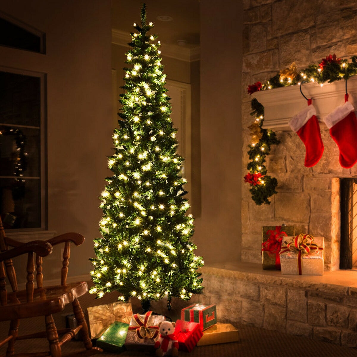 Forclover HYFASDCM12 Artificial-Christmas-Trees - View #7