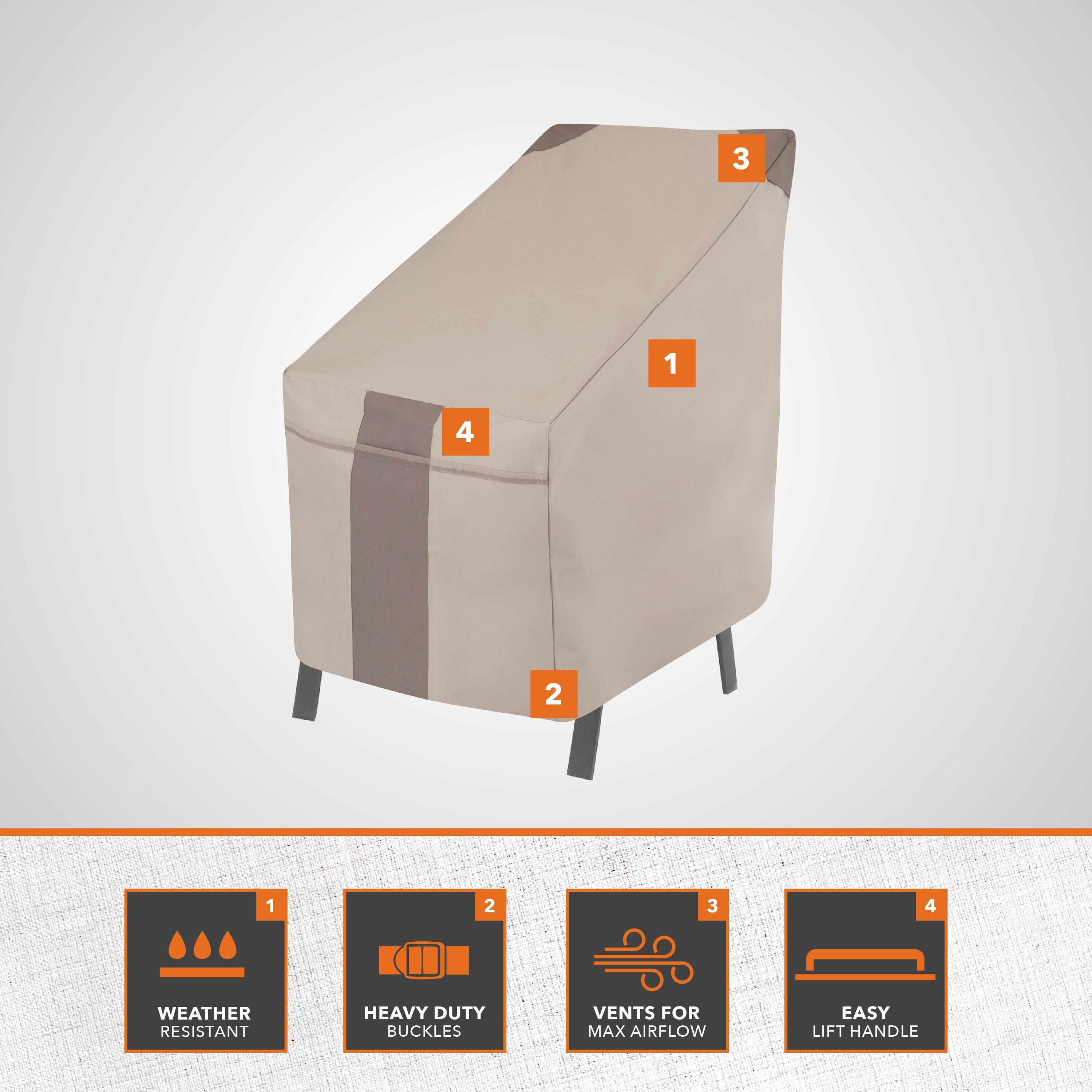 Modern Leisure 2901 Patio-Furniture-Covers - View #3