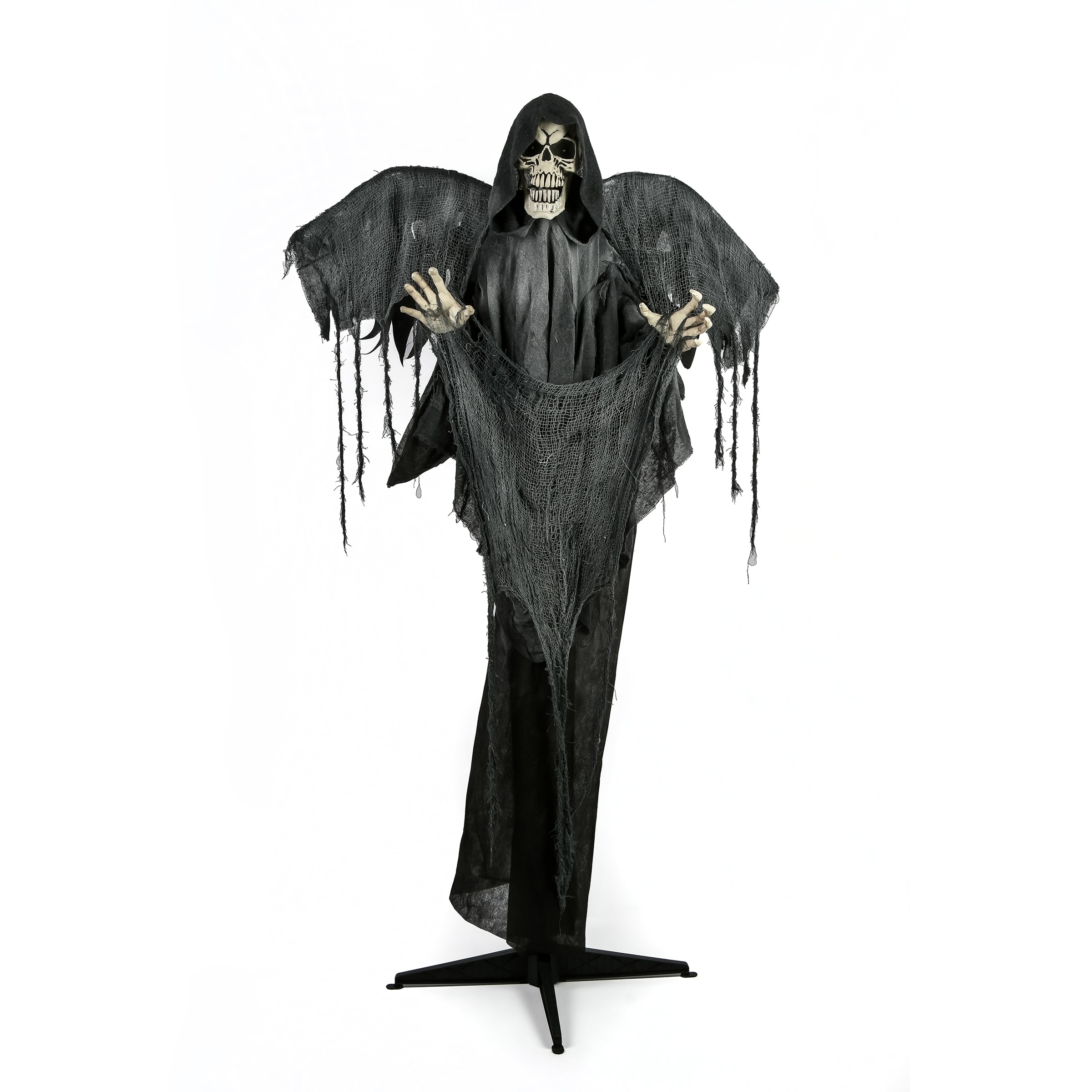 National Tree Company 5.25-ft Moaning Pre-Lit Animatronic Reaper ...