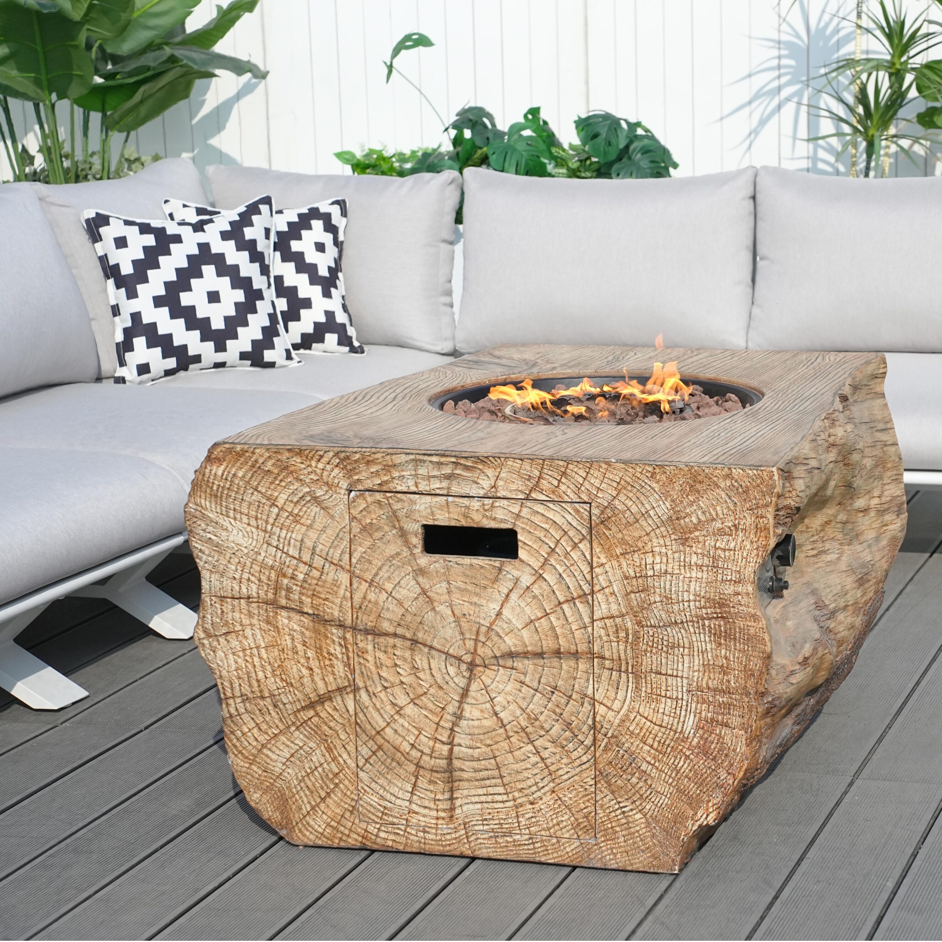 Direct Wicker DWG-2323WH2170 Patio-Conversation-Sets - View #8