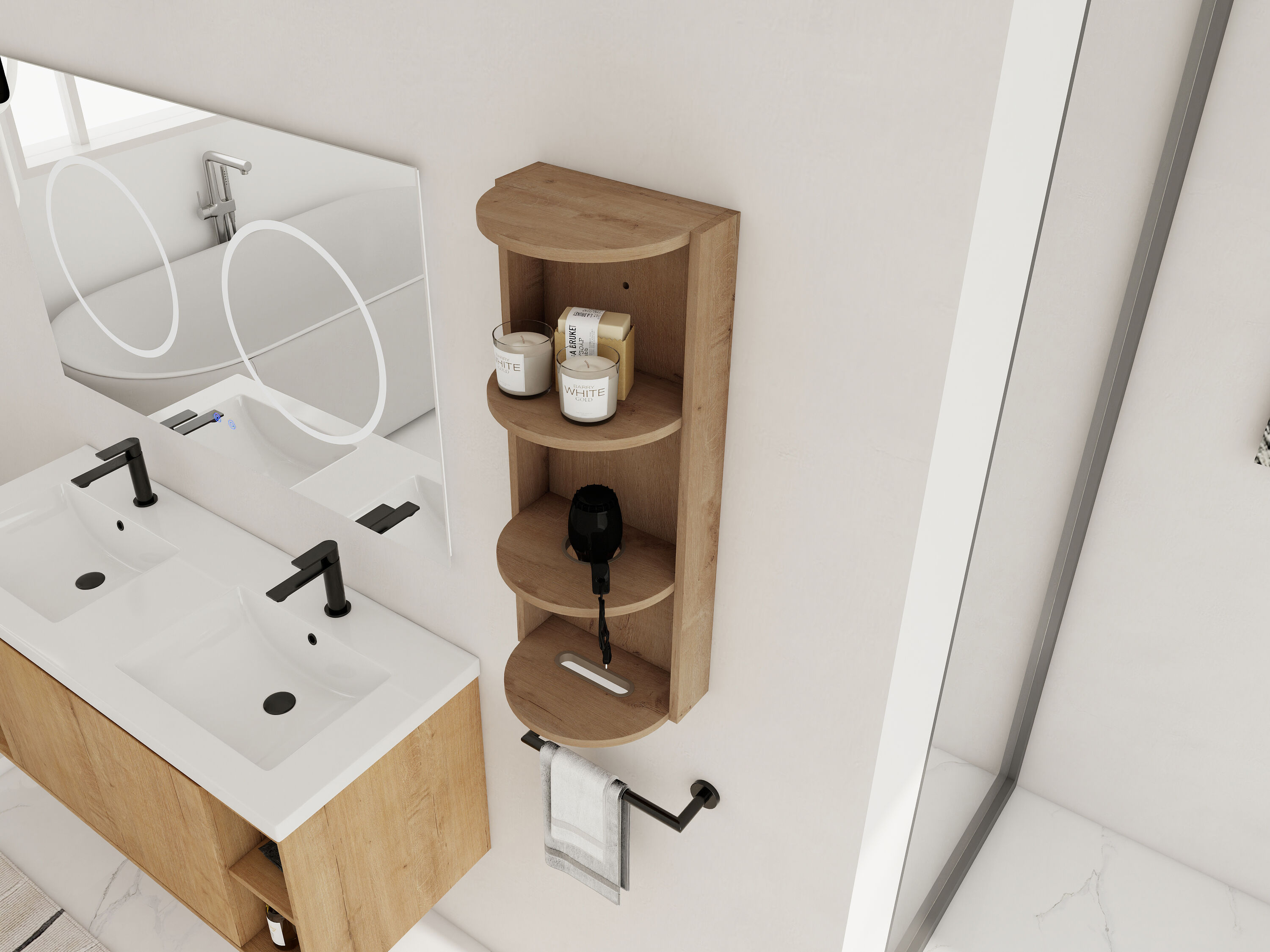 Vanityfus VF-GL-77163 Bathroom-Shelves - View #18