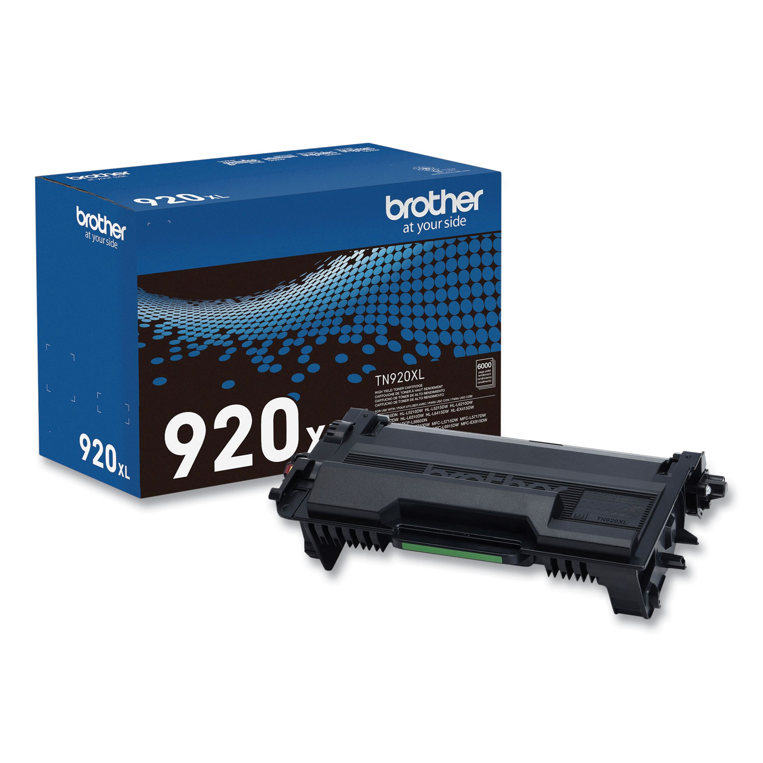 Brother TN920XL High-Yield Toner 6000 Page-Yield Black #TN920XL