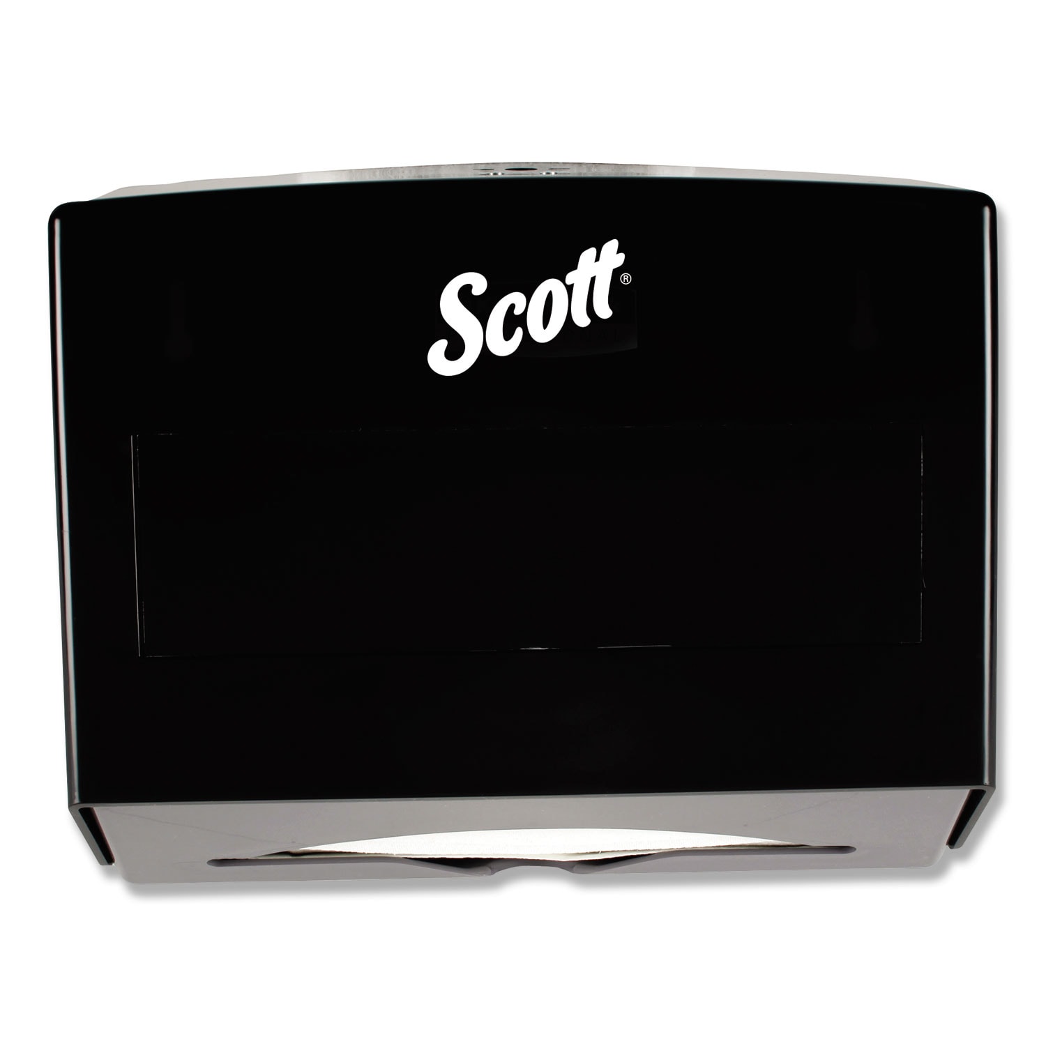 SCOTT fold Folded Towel Dispenser 10.75 x 4.75 x 9 Black