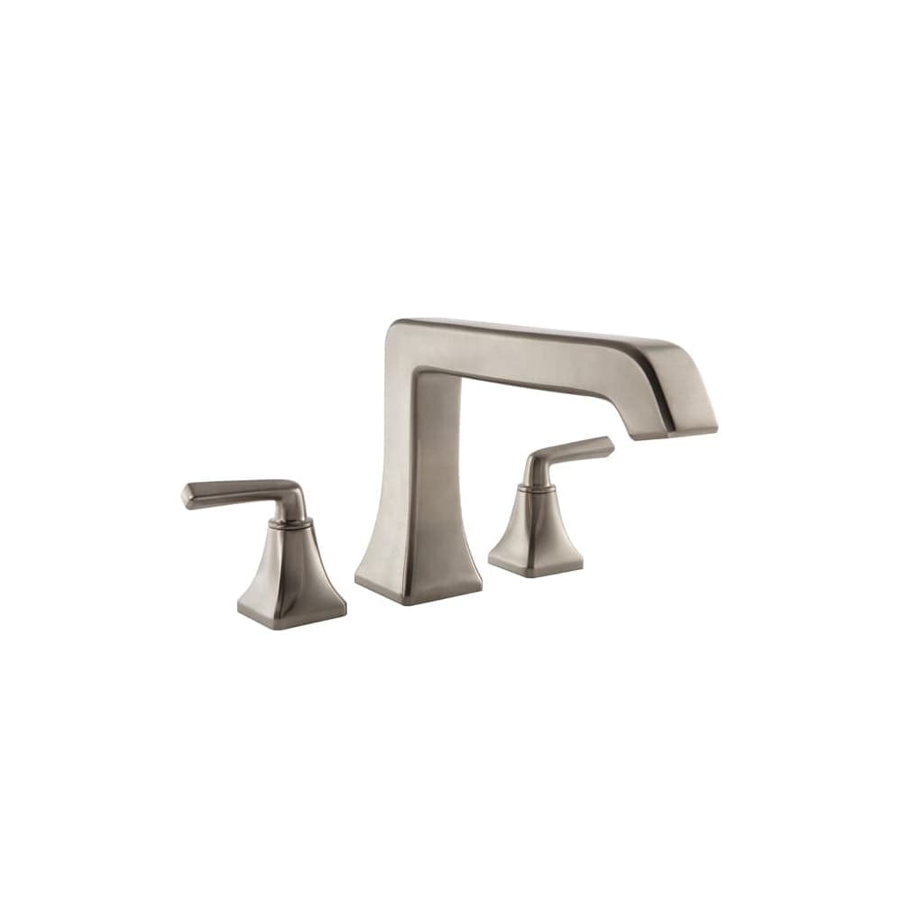 Pfister RT6-5FEK Park Avenue Brushed Nickel 2-handle Deck-mount Roman High-arc Bathtub Faucet