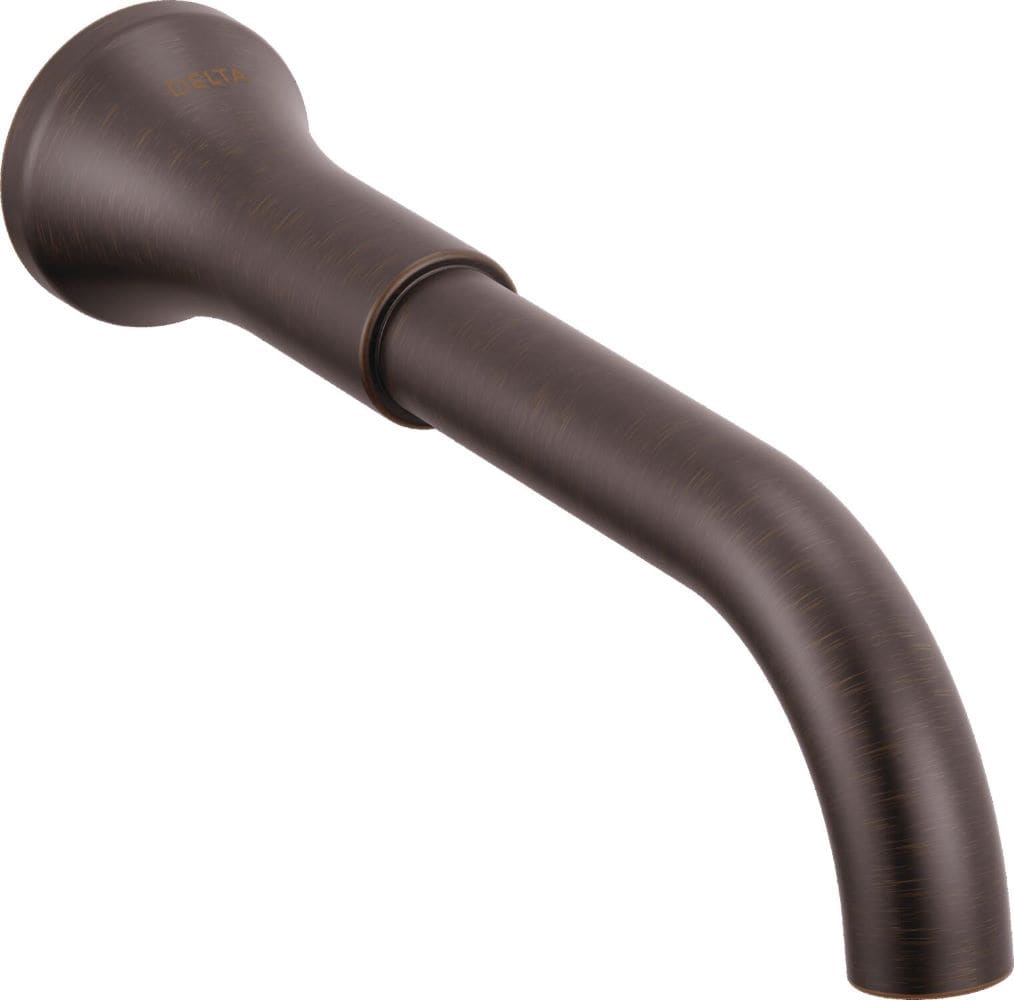 Delta T3554LF-RBLHP-WL Trinsic Venetian Bronze Wall-mount Sold separately WaterSense Mid-arc Residential Handle Bathroom Sink Faucet