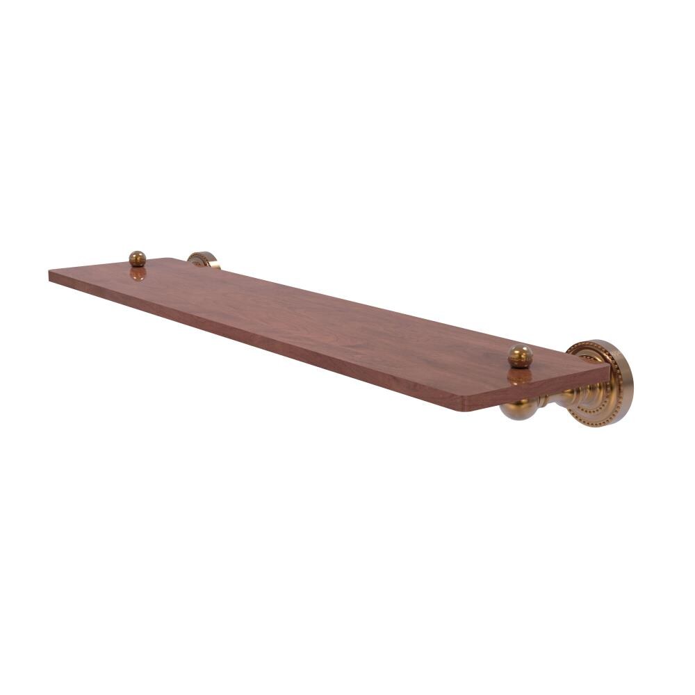 Allied Brass DT-1-22-IRW-BBR Dottingham Brushed Bronze Wall mount Bathroom Shelf ( 22-in x 2.5-in x 5-in )