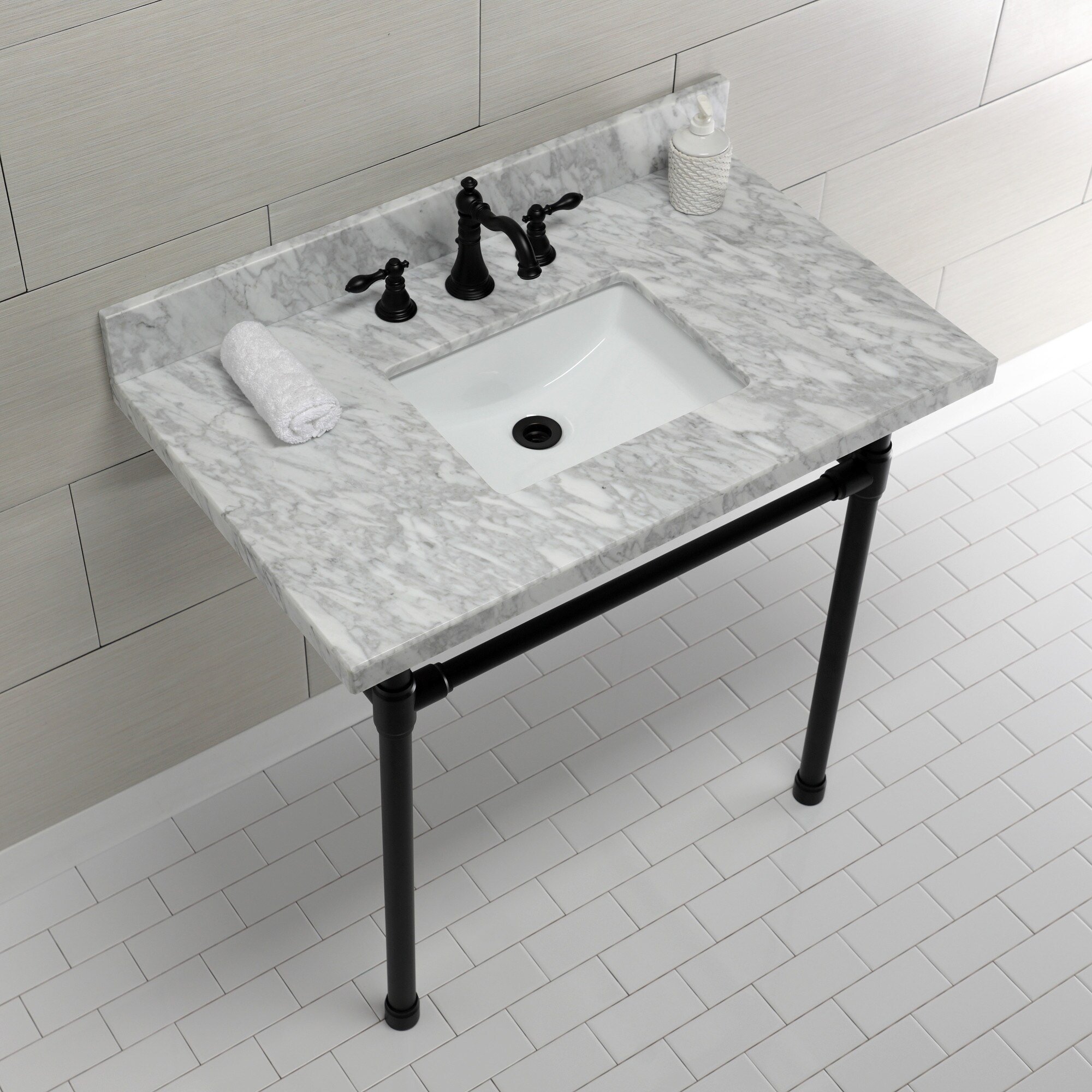 Kingston Brass WLKVPB36M8SQ0ST Bath-Sink - View #8