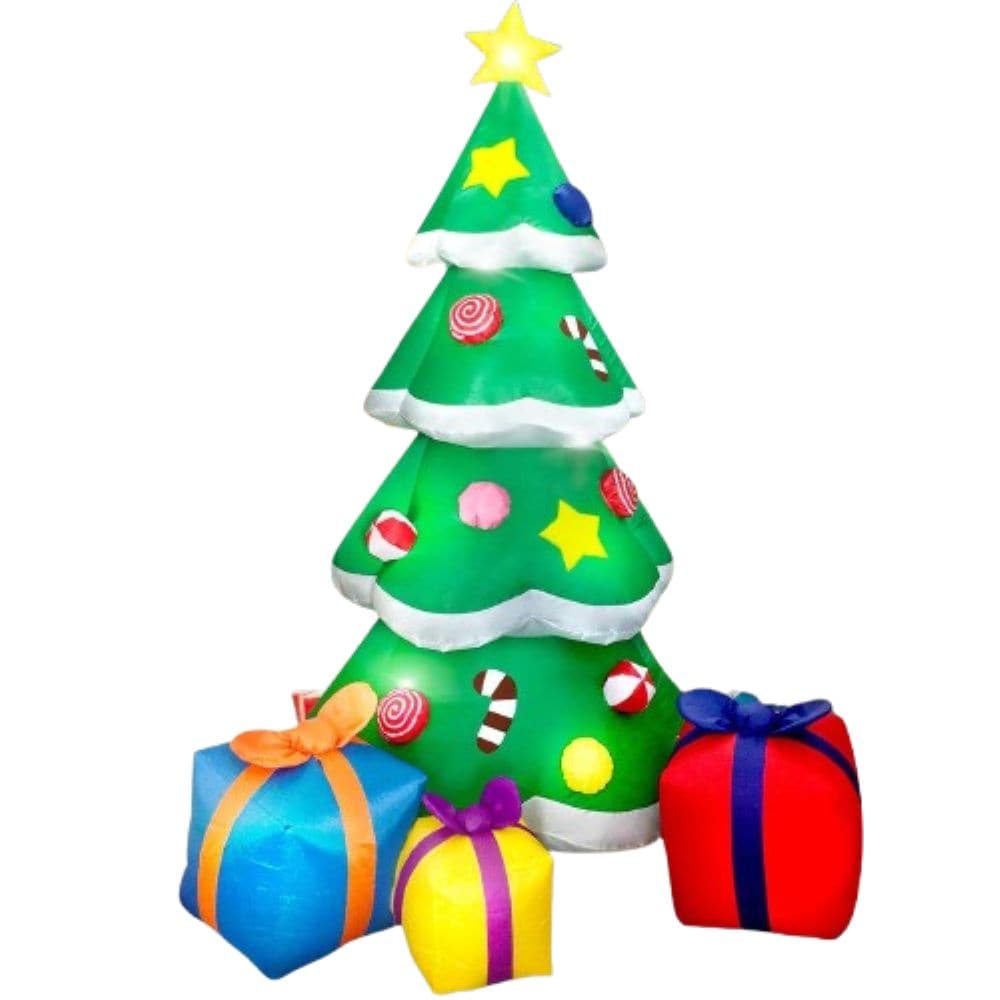 Joyfy 30037 7-Feet Lighted Christmas tree(s) Christmas Inflatable