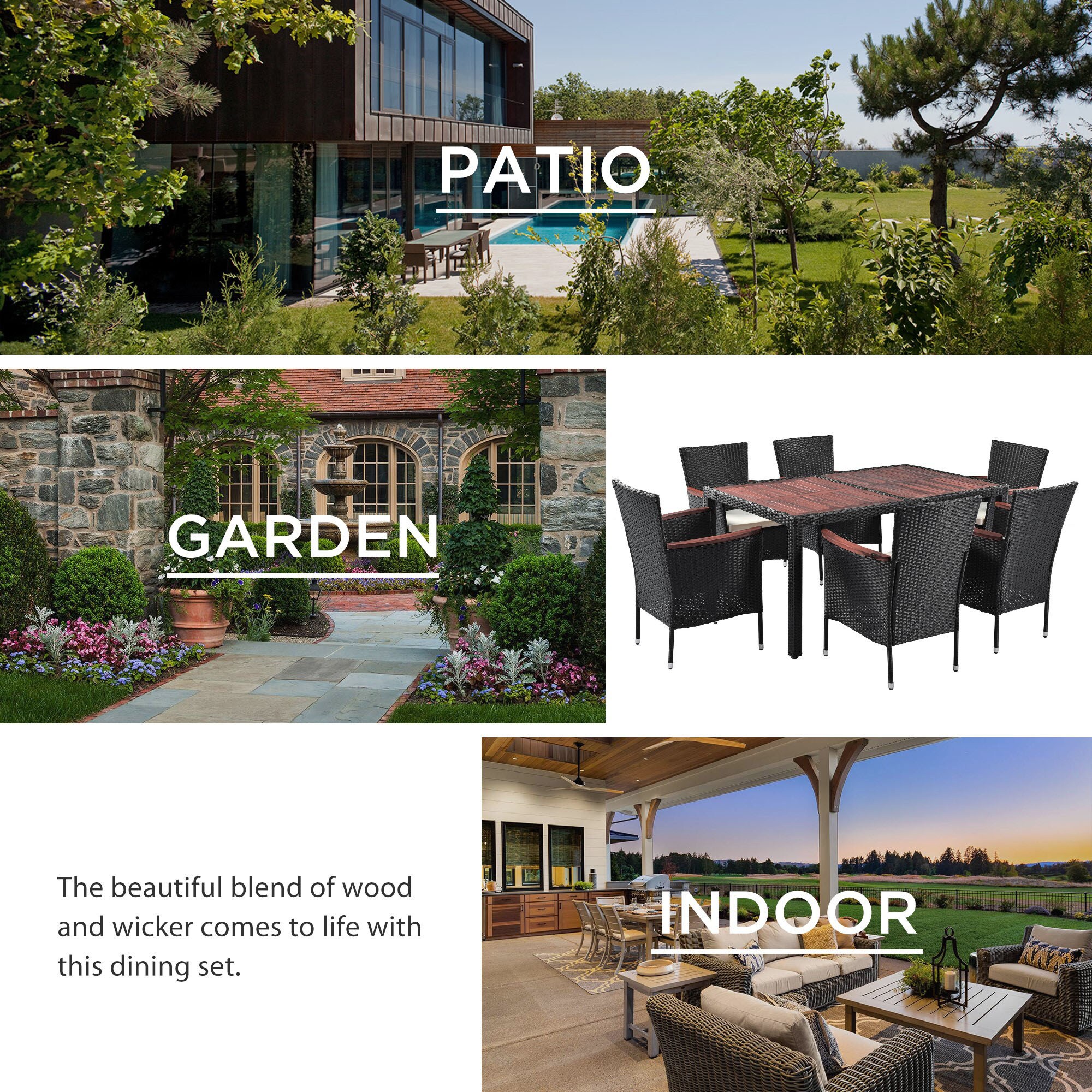 Clihome TX237S00004 Patio-Dining-Sets - View #9