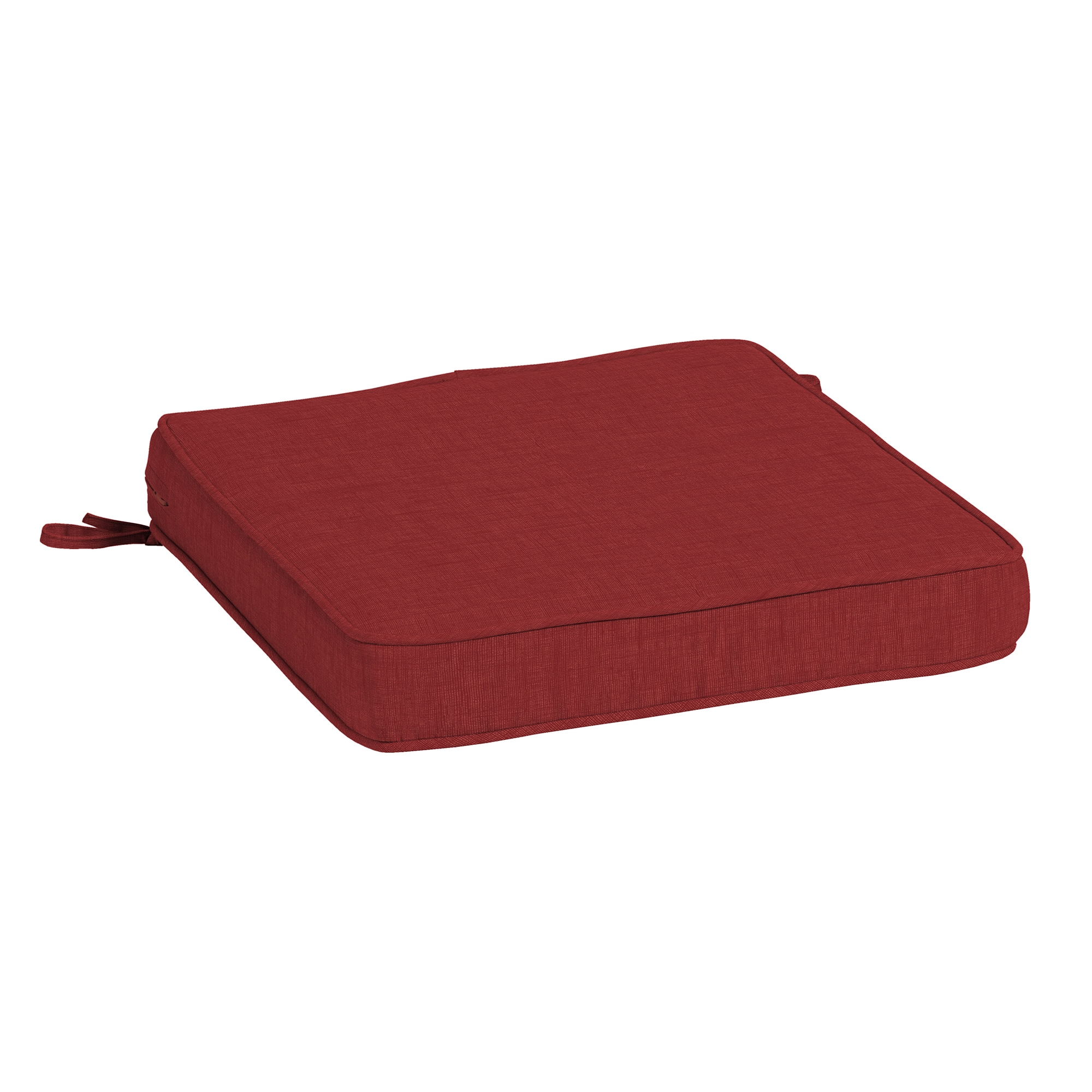 ARDEN TG06F04B-DKZ1 ProFoam Essentials 20-in x 20-in Ruby Red Leala Patio chair cushion