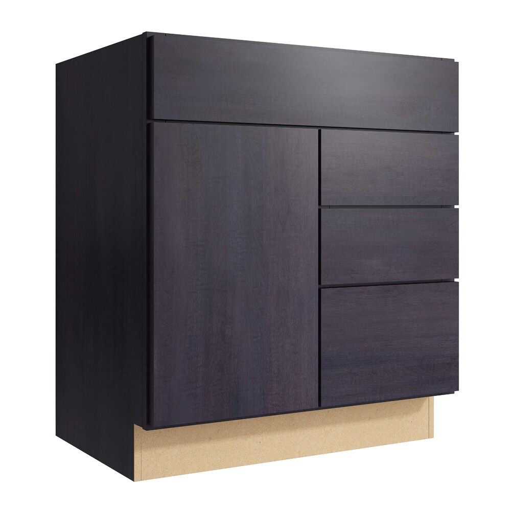 KraftMaid Momentum Frontier 30-in Dusk Bathroom Vanity Cabinet at Lowes.com